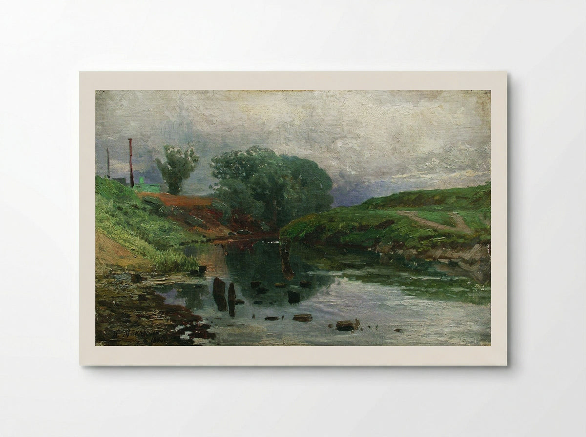 Untitled (Riverbank Scene) - Konstantin Makovsky - Poster
