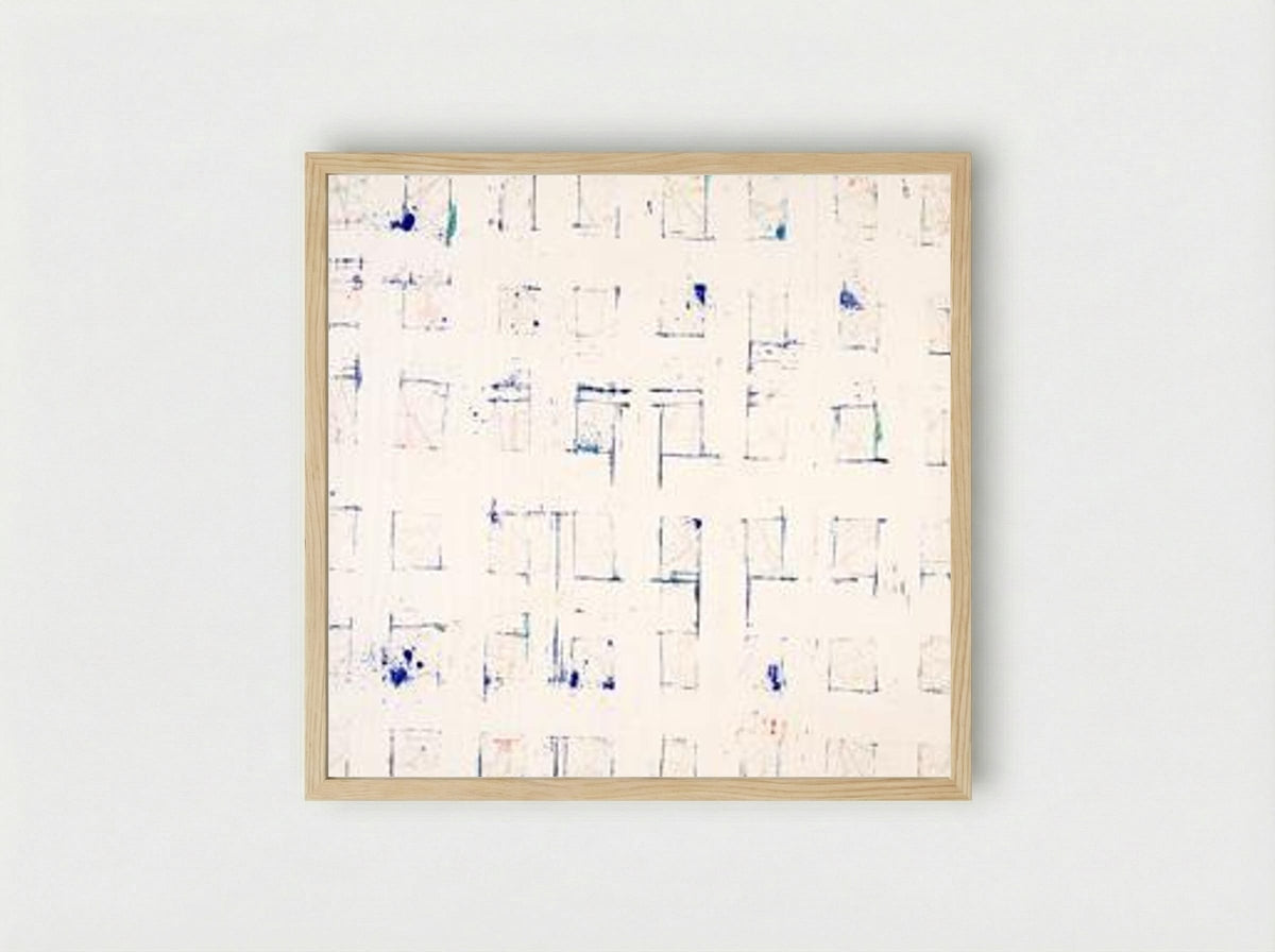 Untitled (SFM83-338) - Sam Francis - Framed Print Wood