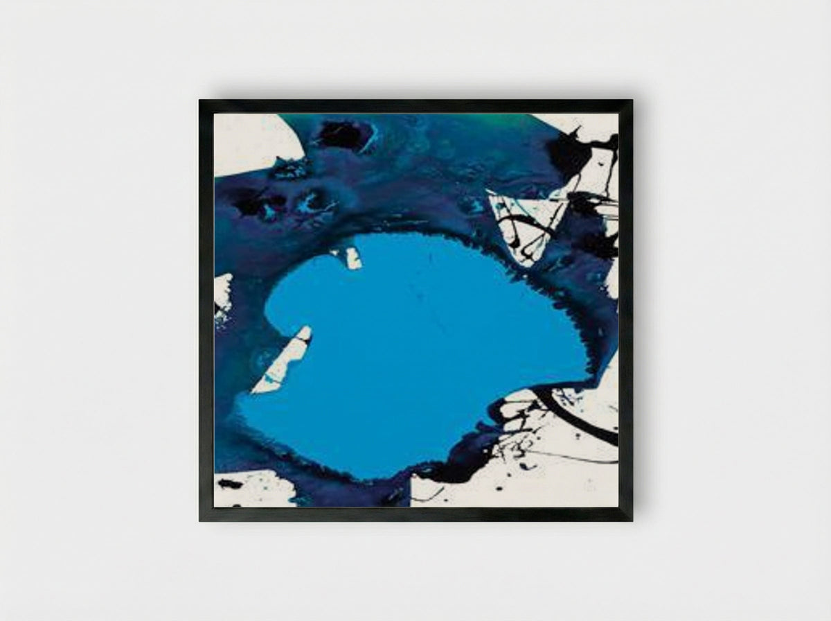 Untitled (SFP94-121) - Sam Francis - Framed Print Black
