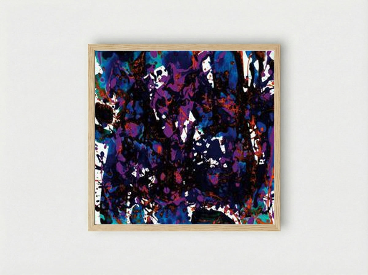 Untitled (SFP94-3) - Sam Francis - Framed Print Wood