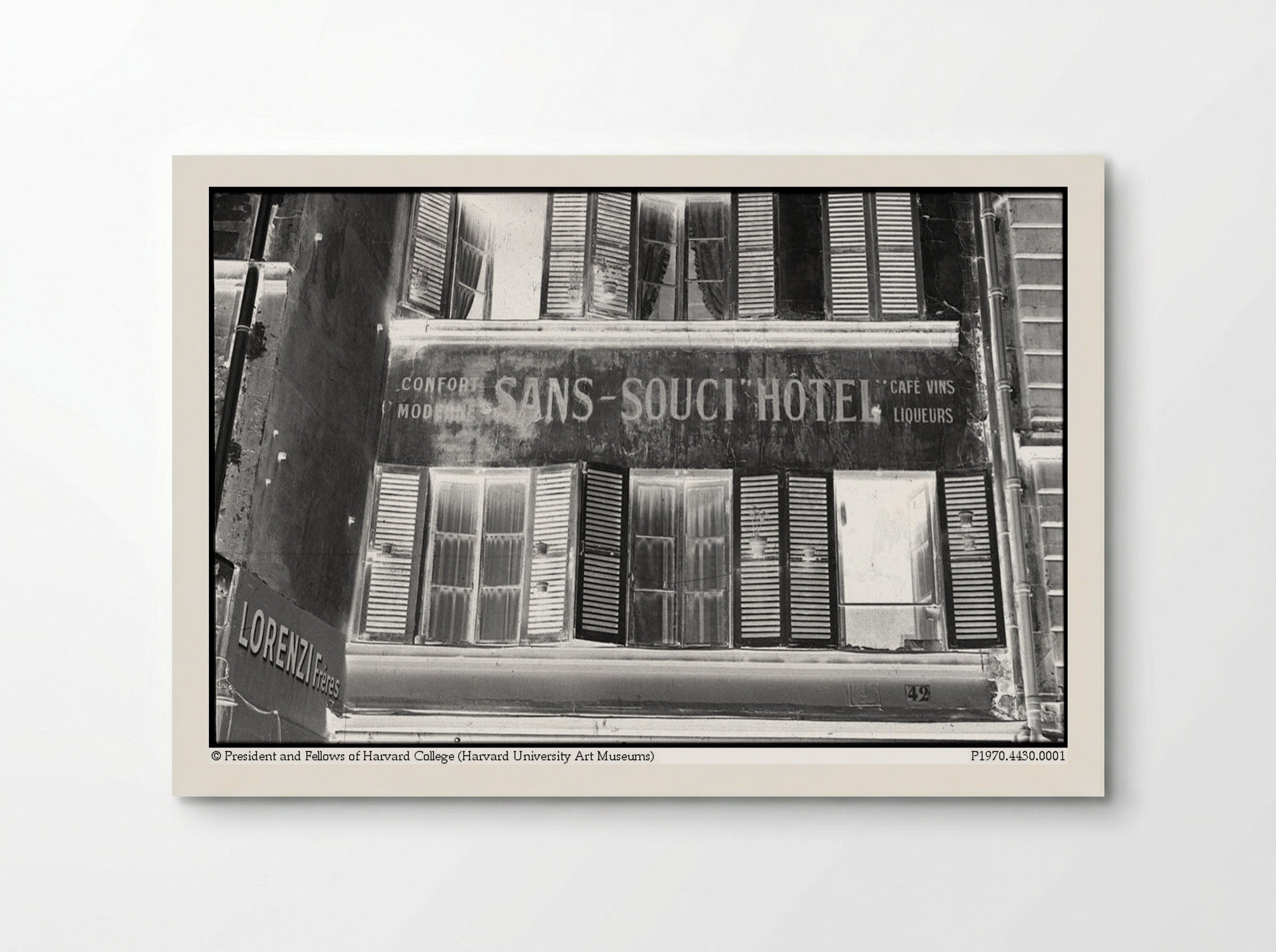 Untitled (Sans-Souci Hotel) - Ben Shahn - Poster
