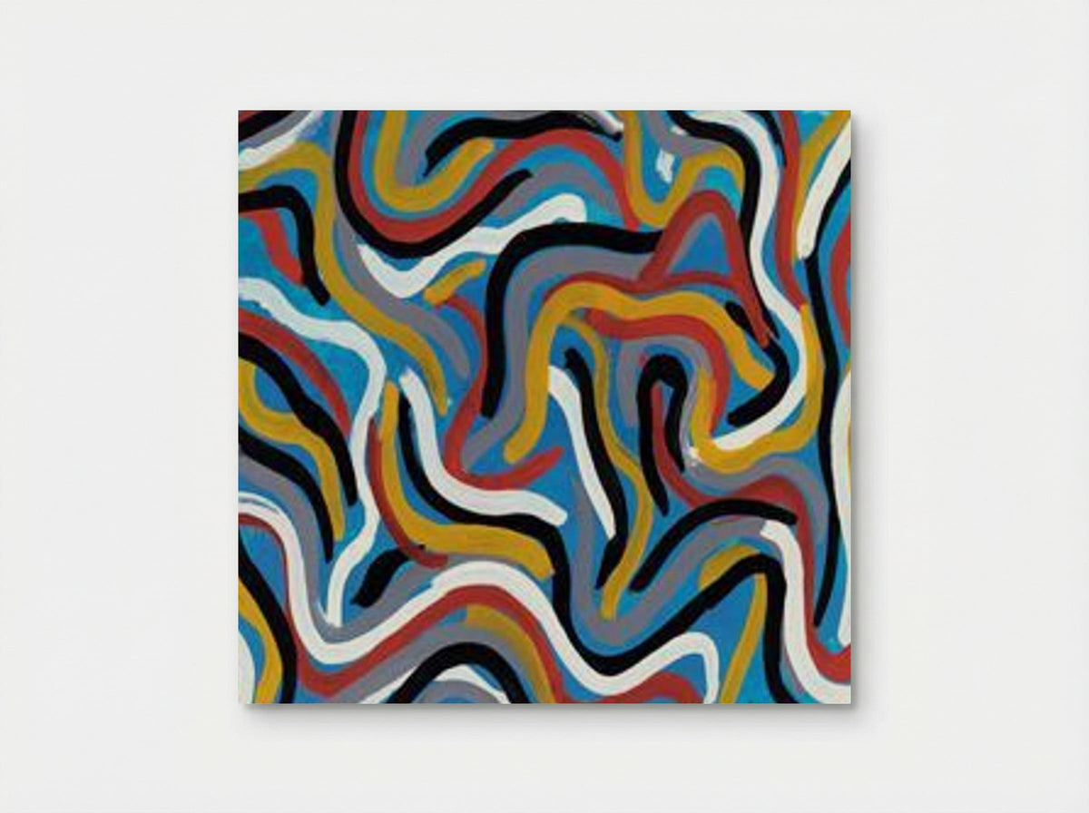 Untitled (Scribble Composition) - Sol LeWitt - Poster