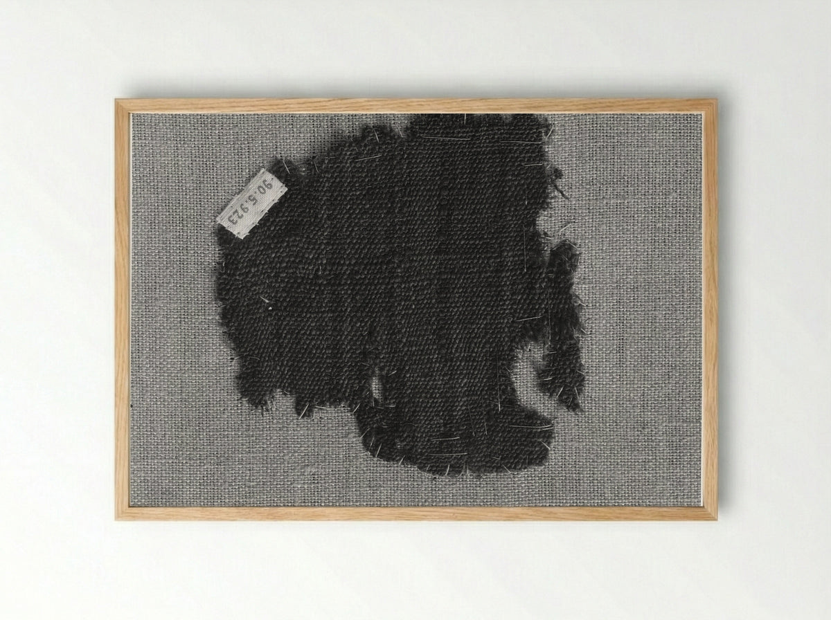 Untitled (Textile Fragment, Coptic Period) - Fine Art Print - Framed Print Wood