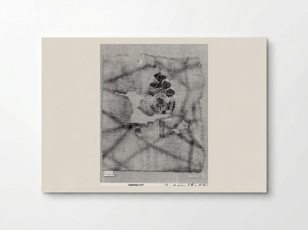 Untitled (Textile Fragment, Coptic Period) - Unknown Artist - Poster