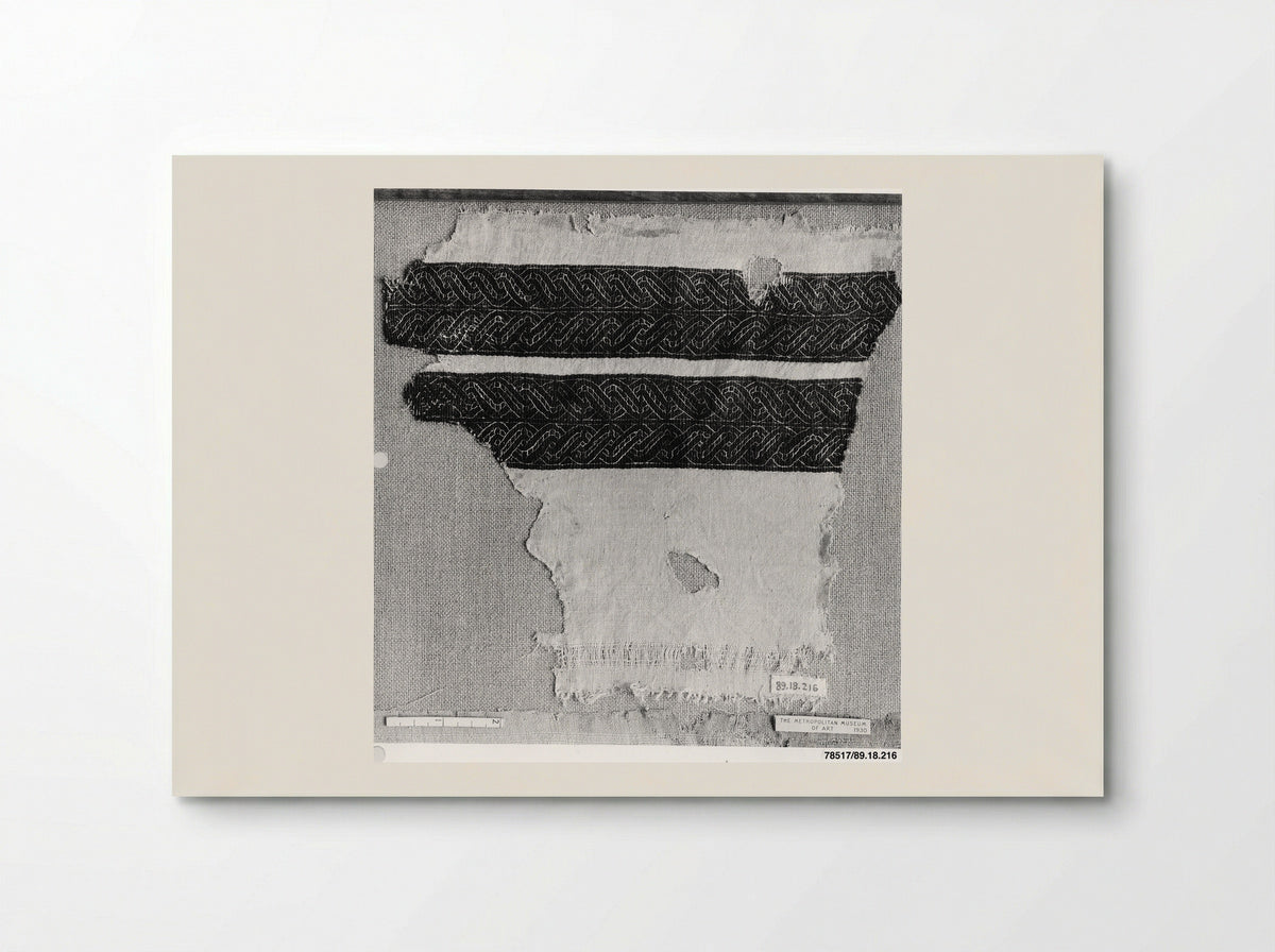 Untitled (Textile Fragment, Coptic Period) - Fine Art Print - Poster