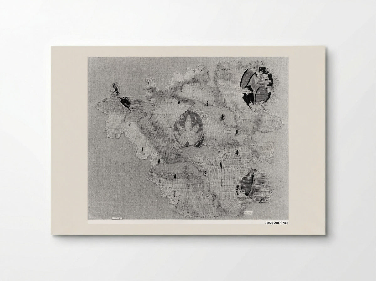 Untitled (Textile Fragment, Coptic Period) - Fine Art Print - Poster