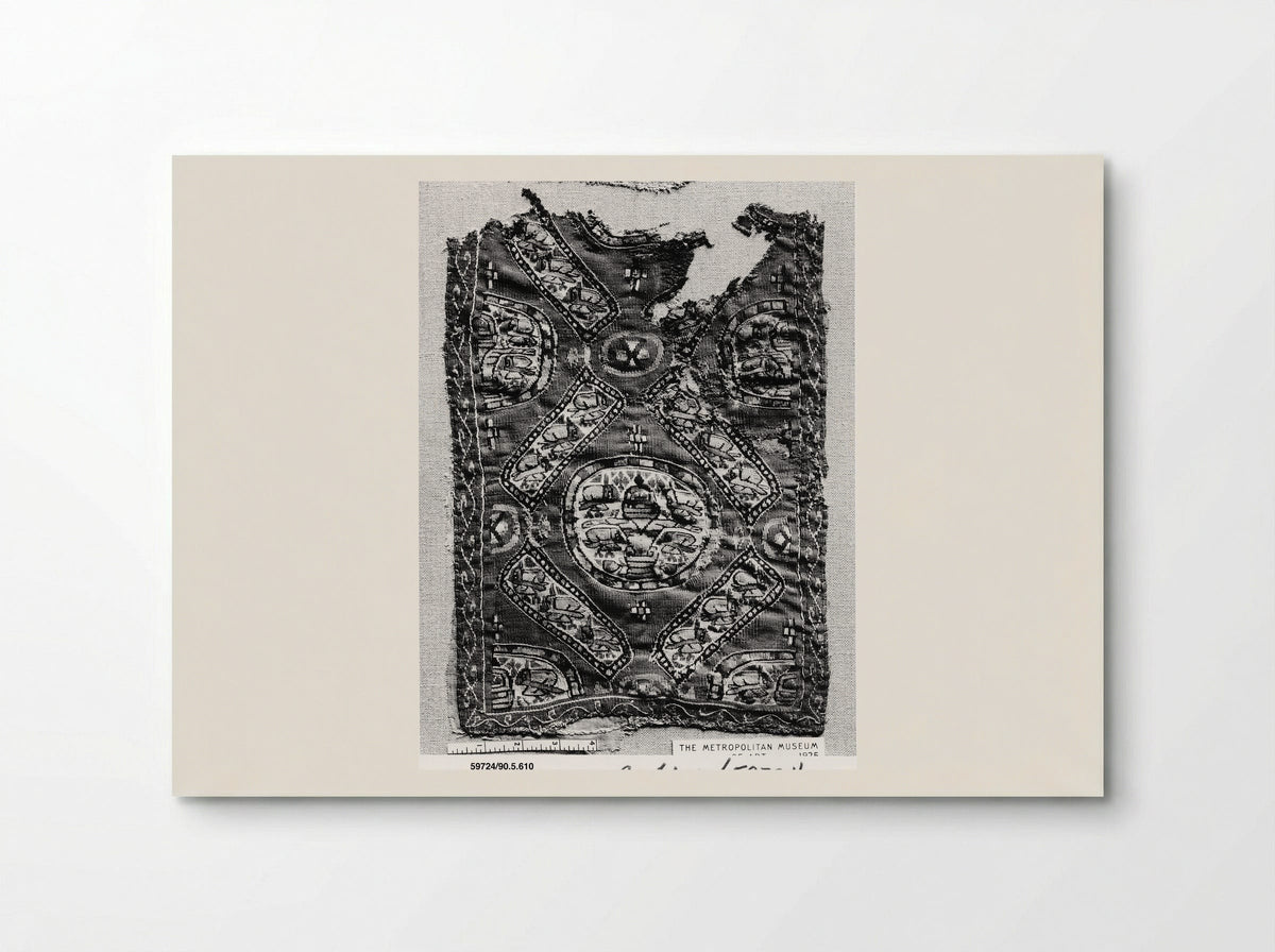 Untitled (Textile Fragment, Coptic Period) - Fine Art Print - Poster