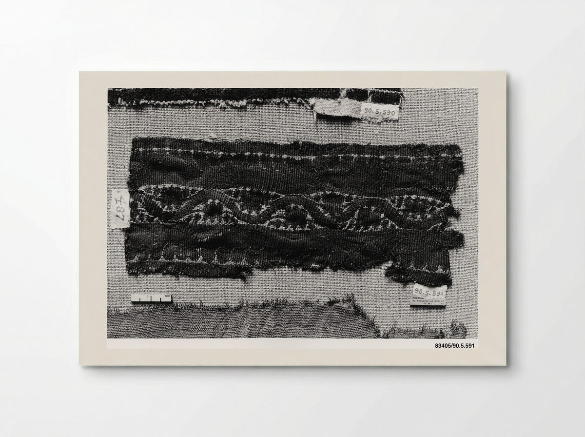 Untitled (Textile Fragment, Coptic Period) - Fine Art Print - Poster