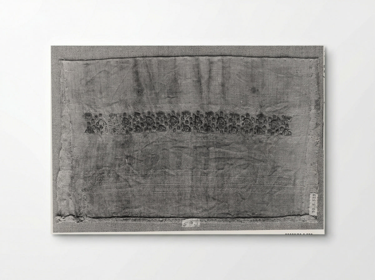 Untitled (Textile Fragment, Linen) - Fine Art Print - Poster