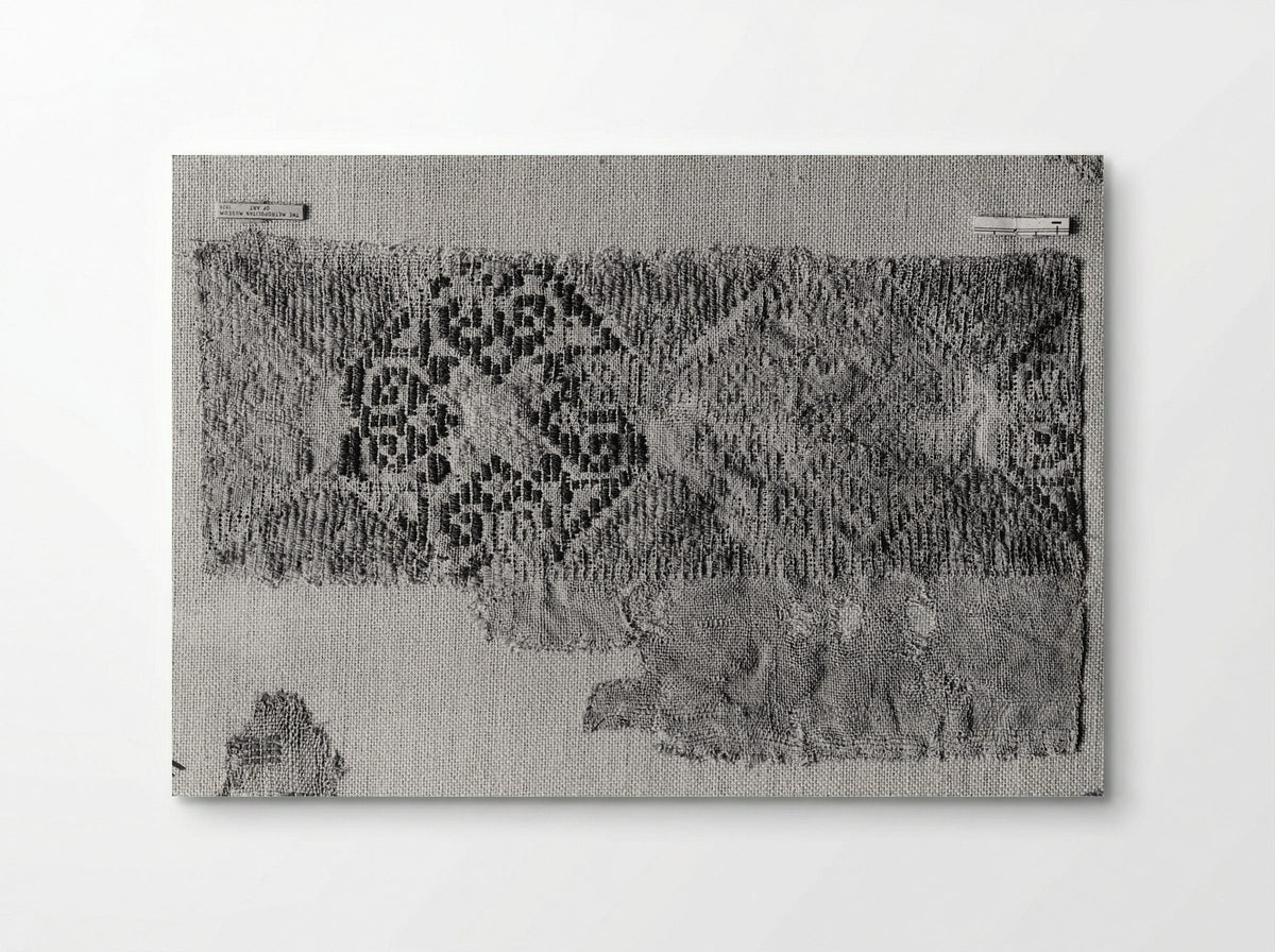 Untitled (Textile Fragment, Woven Silk) - Fine Art Print - Poster