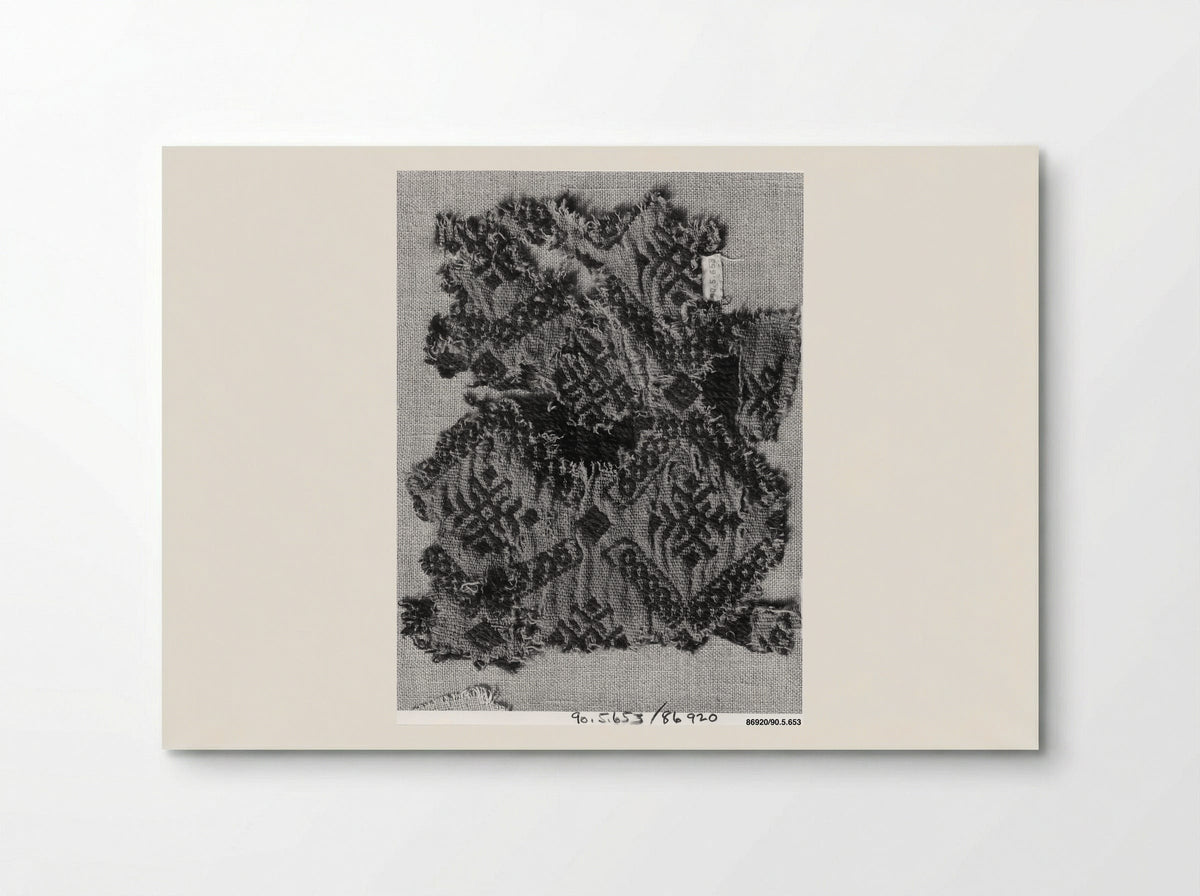 Untitled (Textile Fragment, Woven Silk) - Fine Art Print - Poster