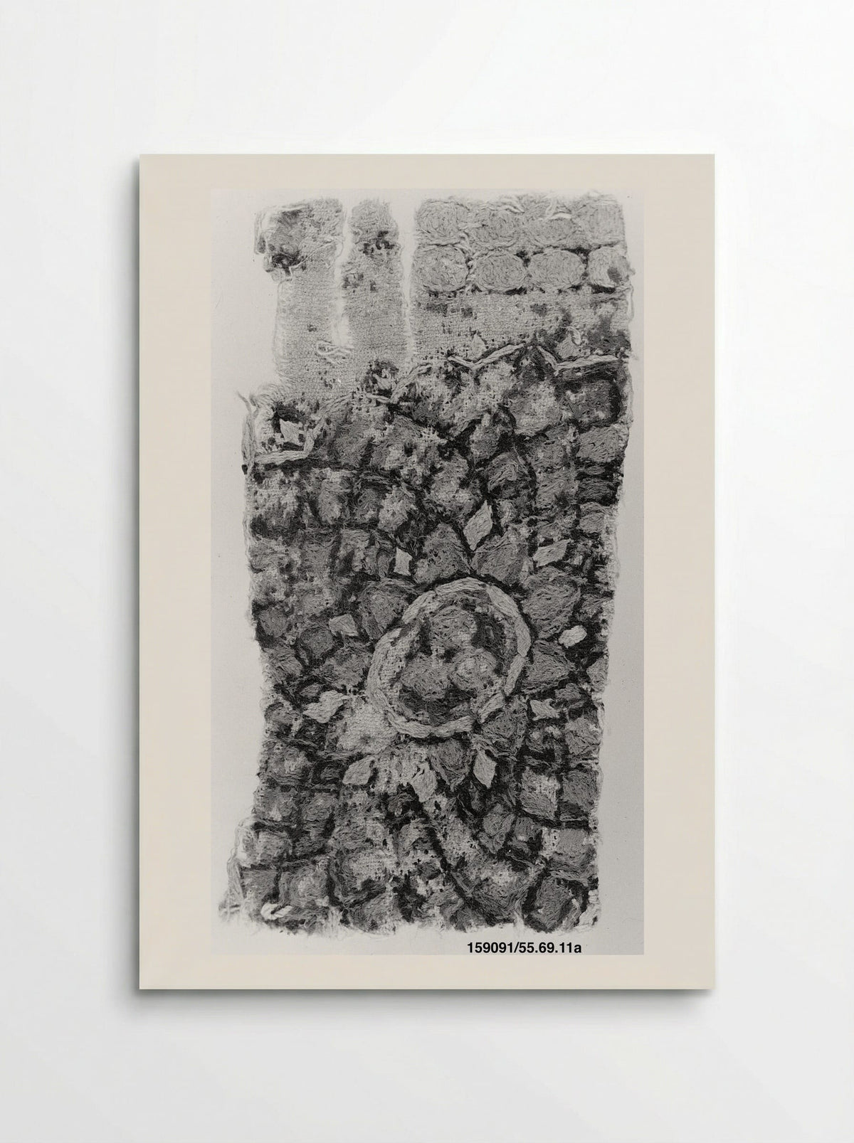 Untitled (Textile Fragments, Woven Silk) - Fine Art Print - Poster