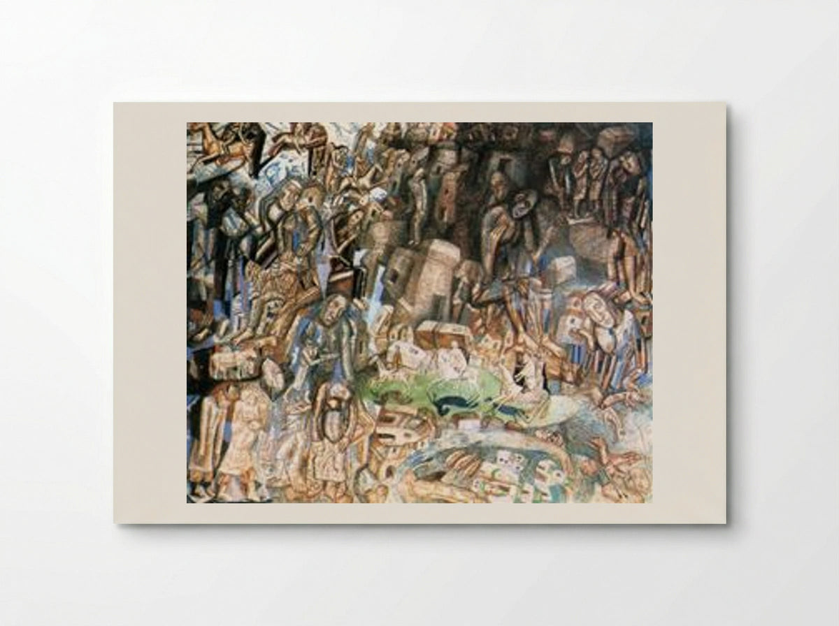 Untitled (The Riders) - Pavel Filonov - Poster