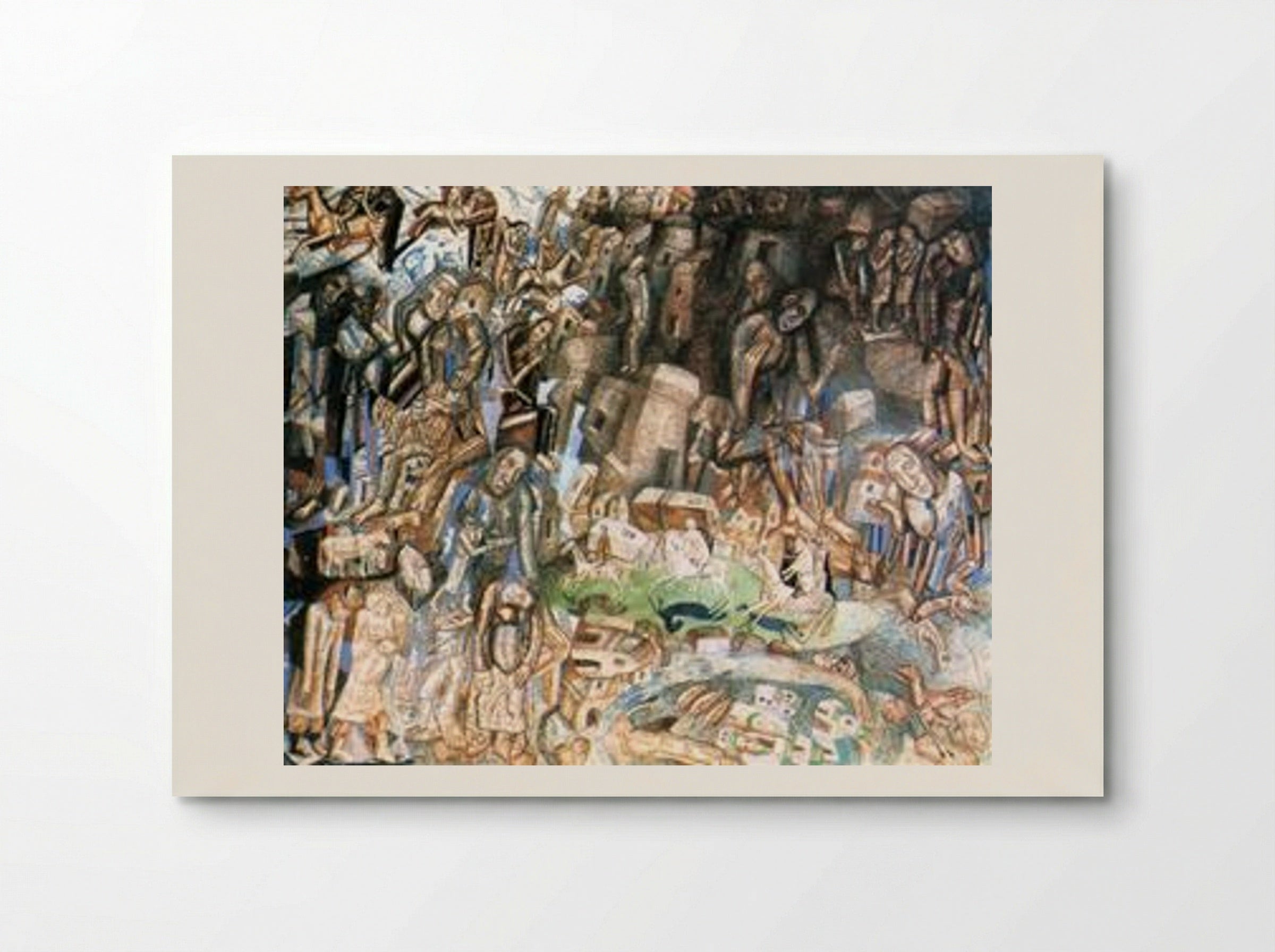Untitled (The Riders) - Pavel Filonov - Poster