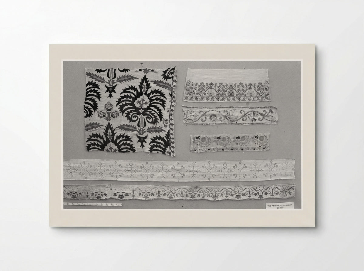 Untitled (Towel Ends, Textile Fragments) - Fine Art Print - Poster