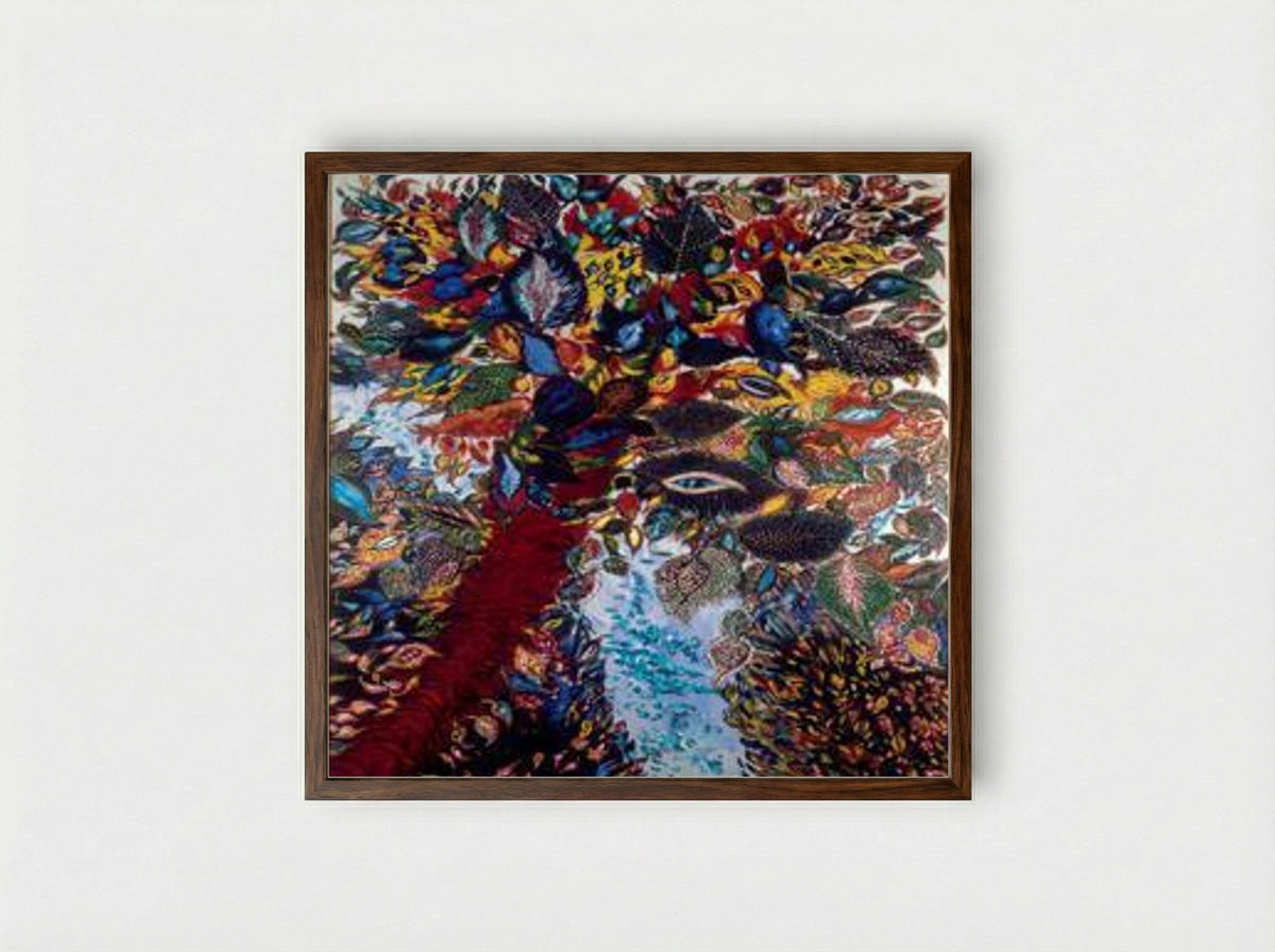 Untitled (Tree of Life) - Séraphine Louis - Framed Print Dark Wood