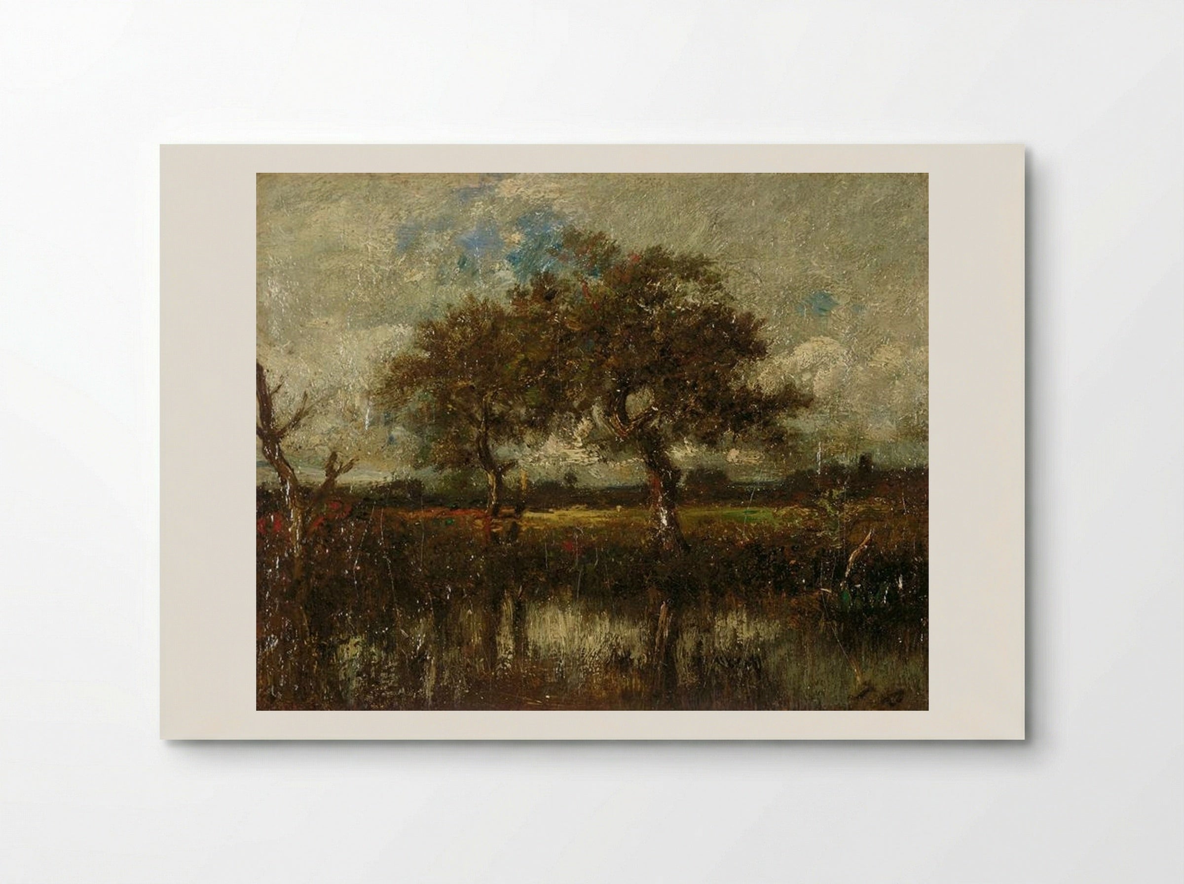 Untitled (Trees in a Field) - Jules Dupré - Poster