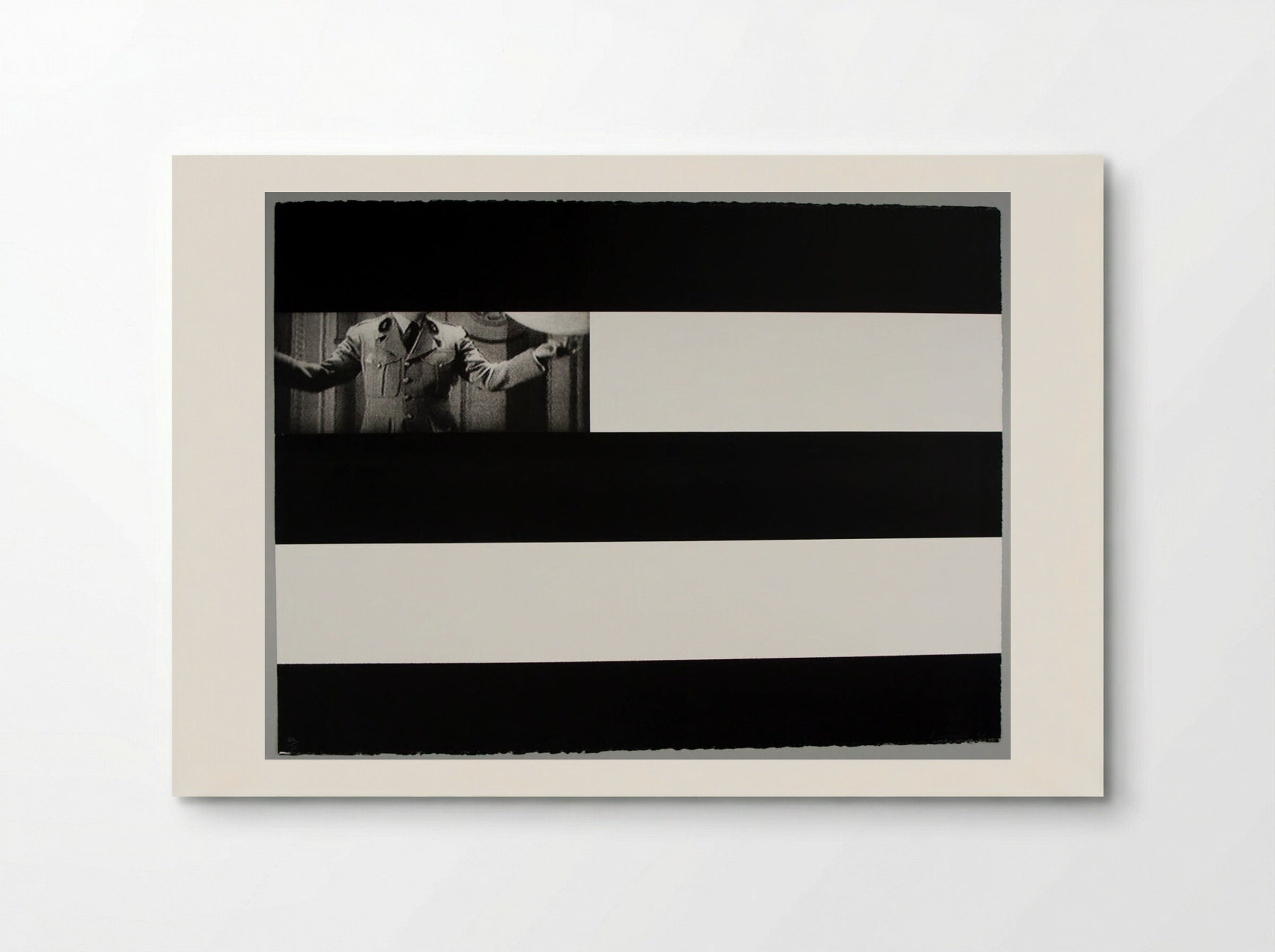 Untitled (Uniform and Stripes) - Annette Lemieux - Poster