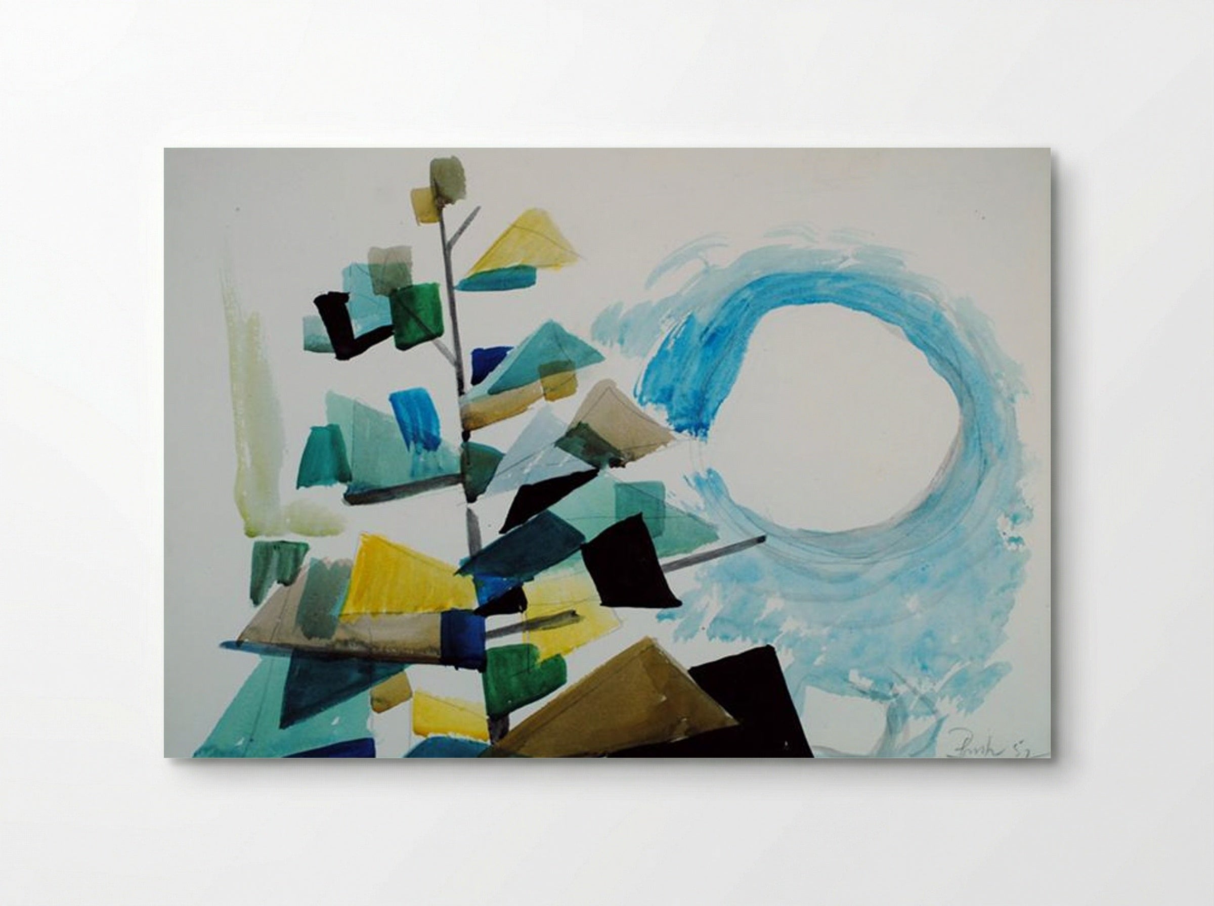 Untitled (WC127) - Jack Bush - Poster