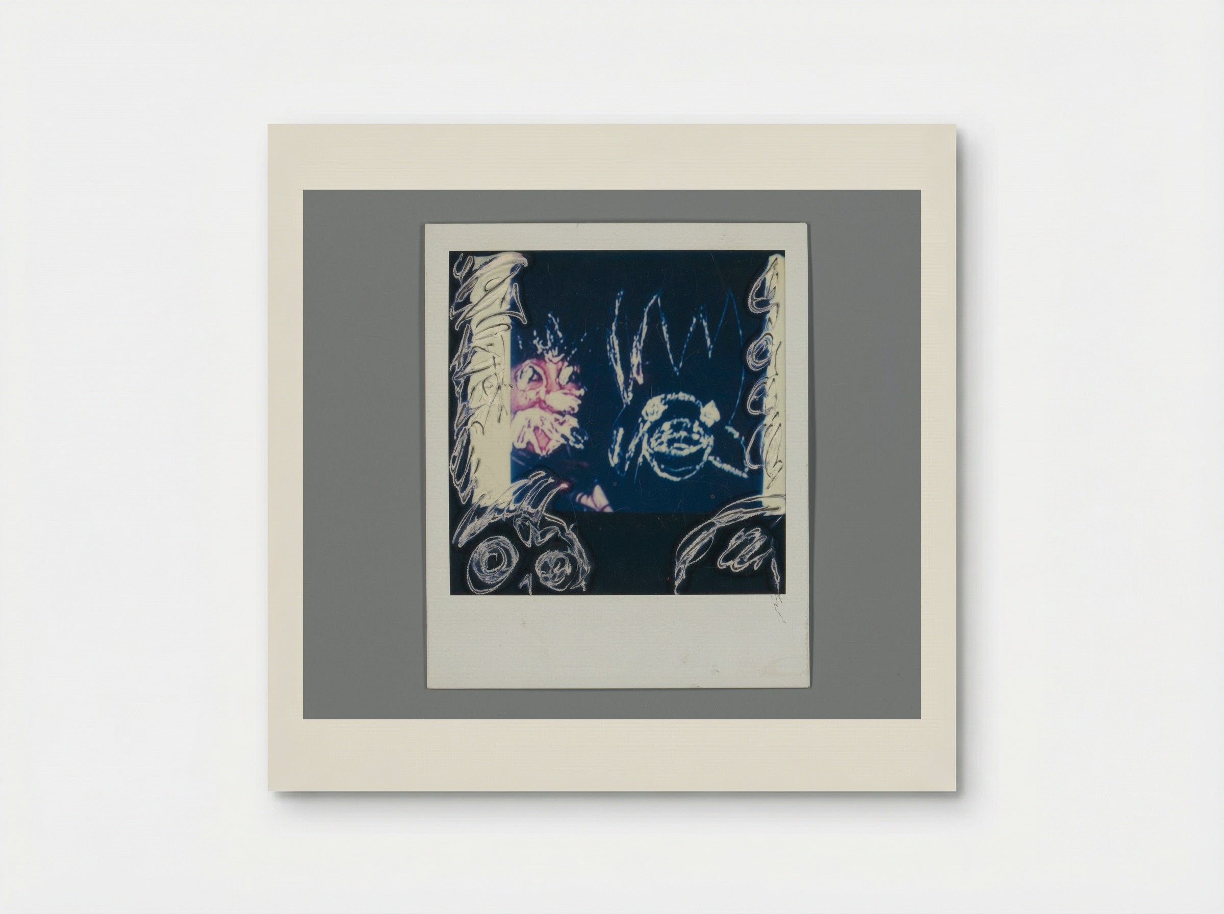 Untitled (Woman with Mask, Polaroid) - Aat Veldhoen - Poster