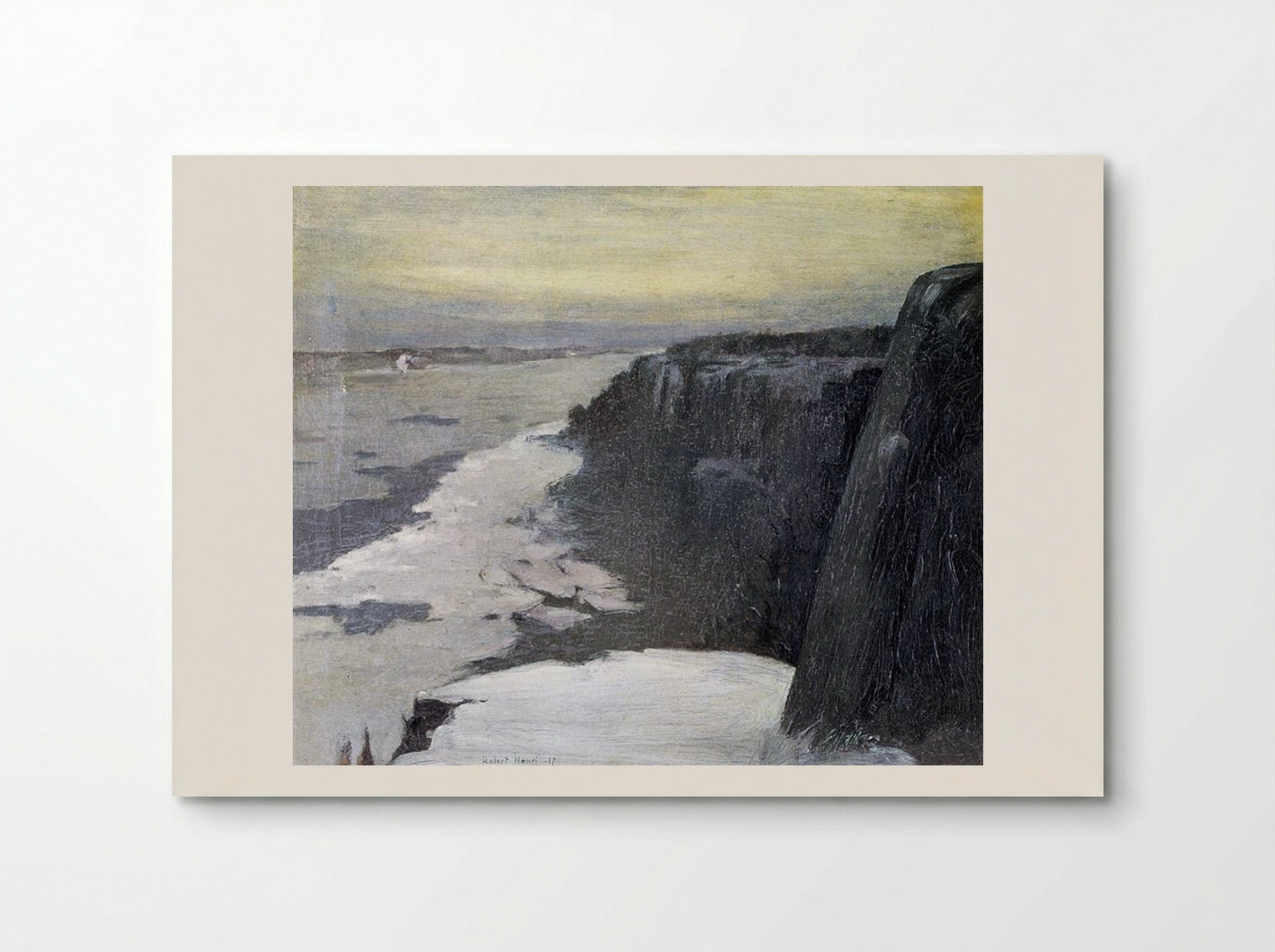 Upper Hudson - Robert Henri - Poster