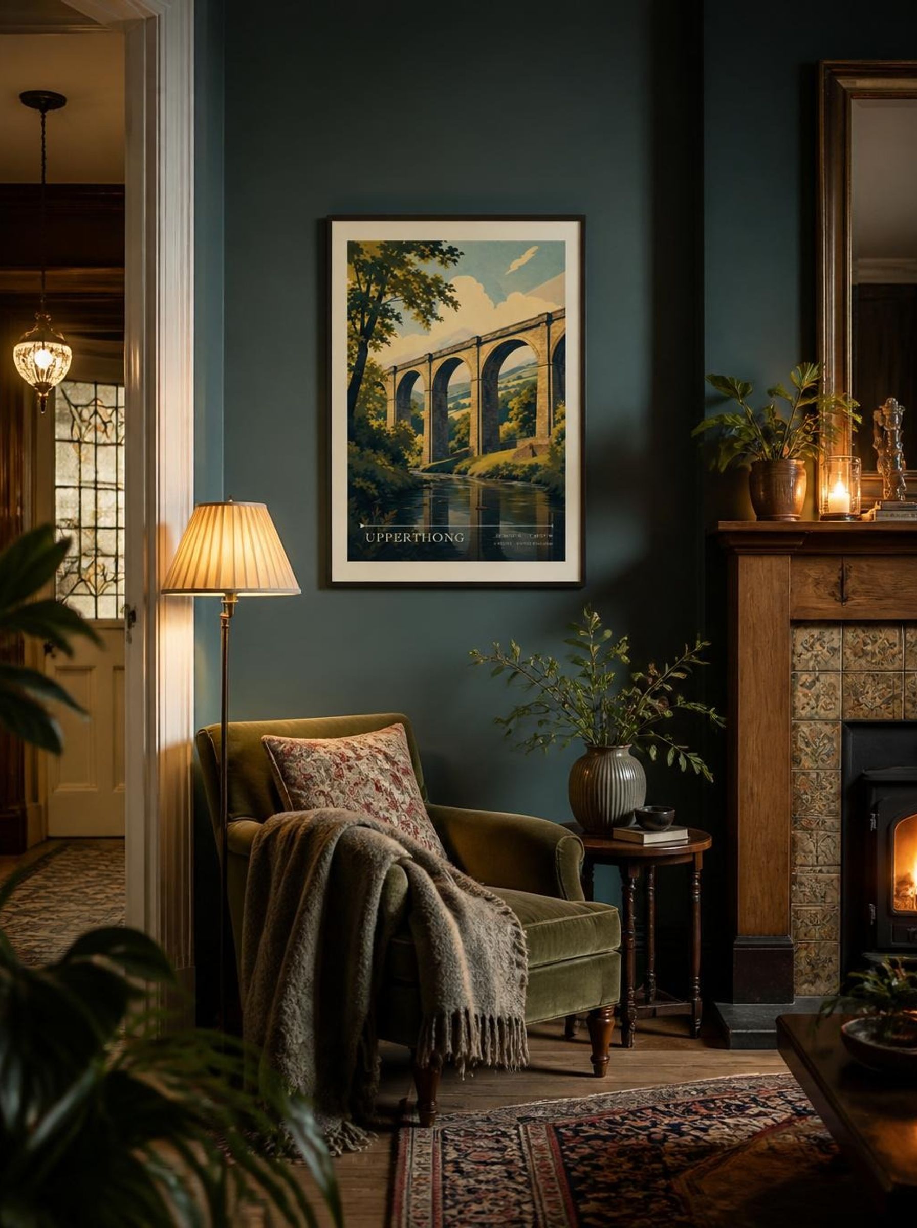 Upperthong Kirklees United Kingdom Travel Poster - Lifestyle