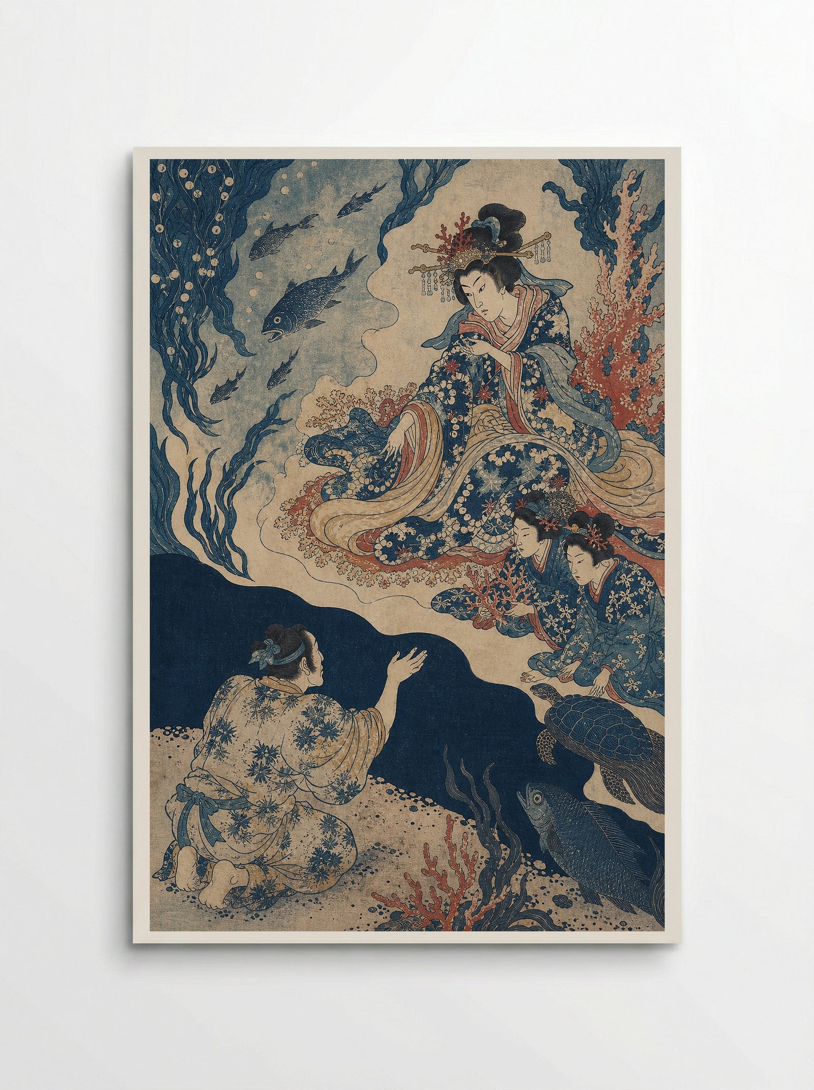 Urashima Taro at the Dragon Palace