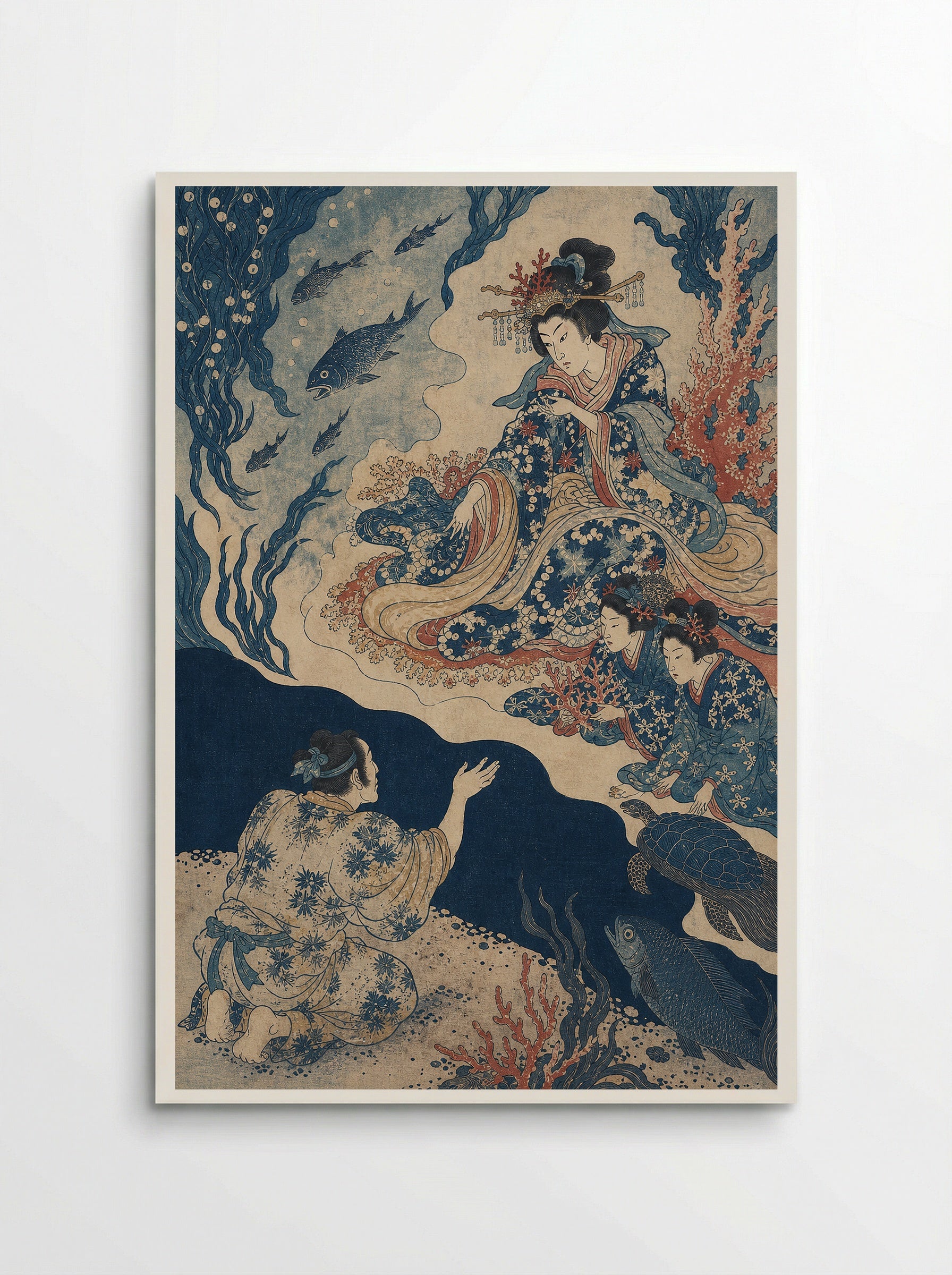 Urashima Taro at the Dragon Palace - Poster
