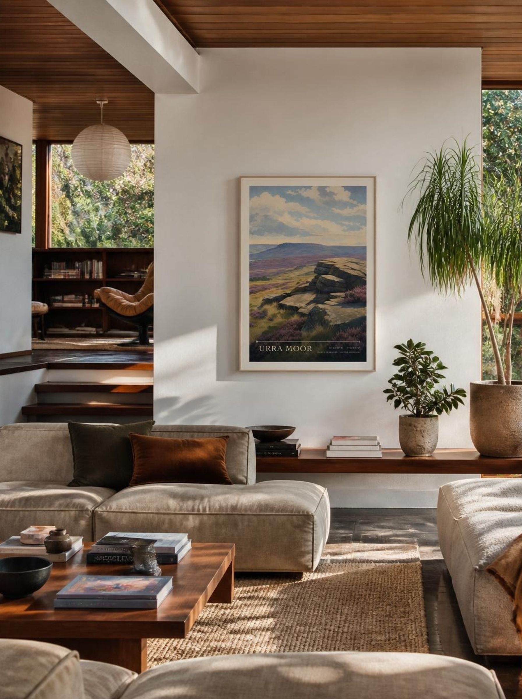 Urra Moor North Yorkshire United Kingdom Travel Poster - Lifestyle
