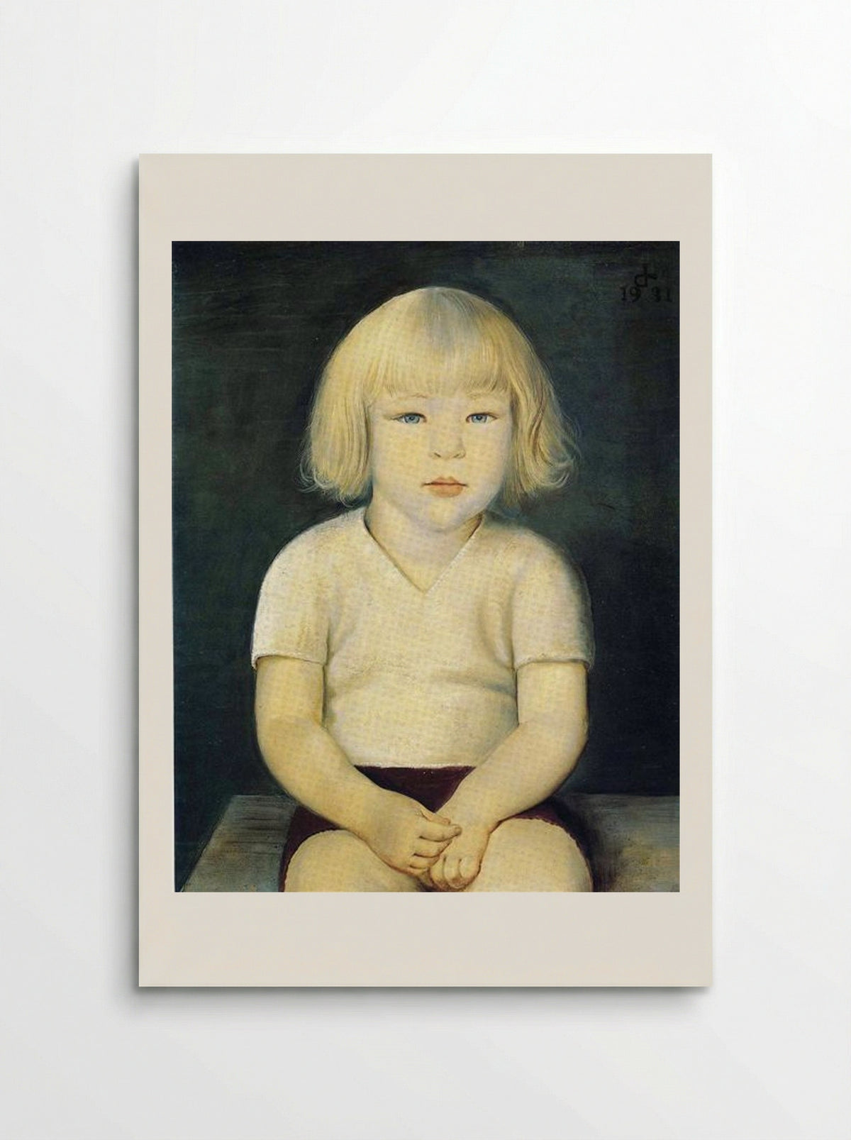 Ursus, Sitting - Otto Dix - Poster