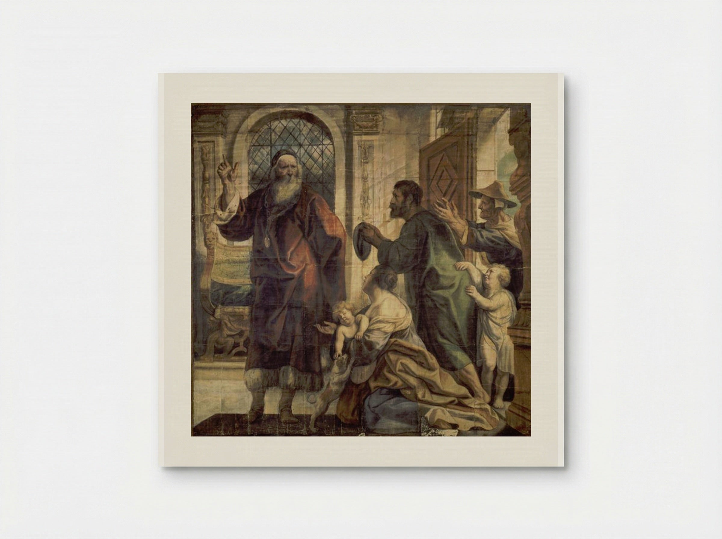 Usury is a Great Evil - Jacob Jordaens - Poster