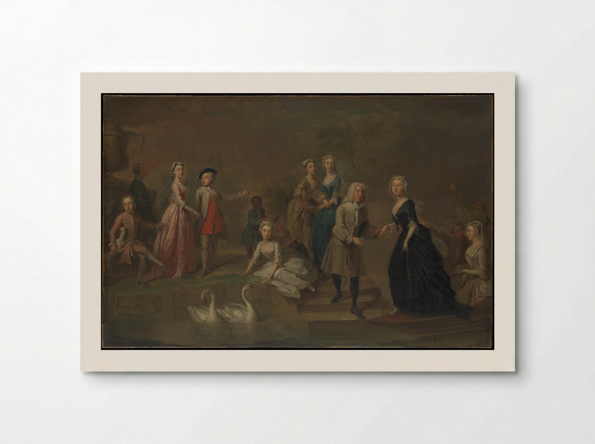 Uvedale Tomkyns Price and Members of His Family - Bartholomew Dandridge - Poster
