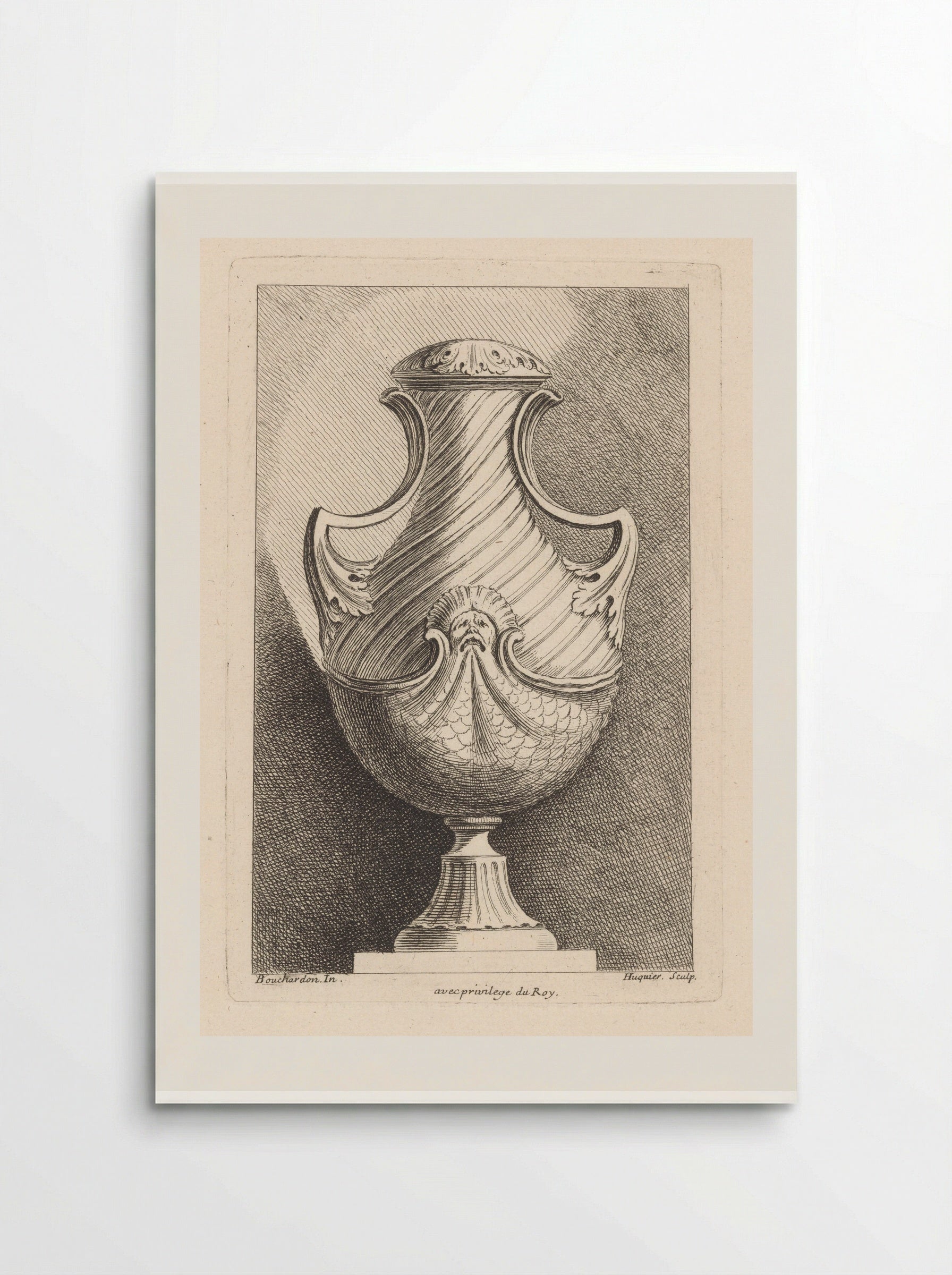 Vaas met masker - Gabriel Huquier - Poster