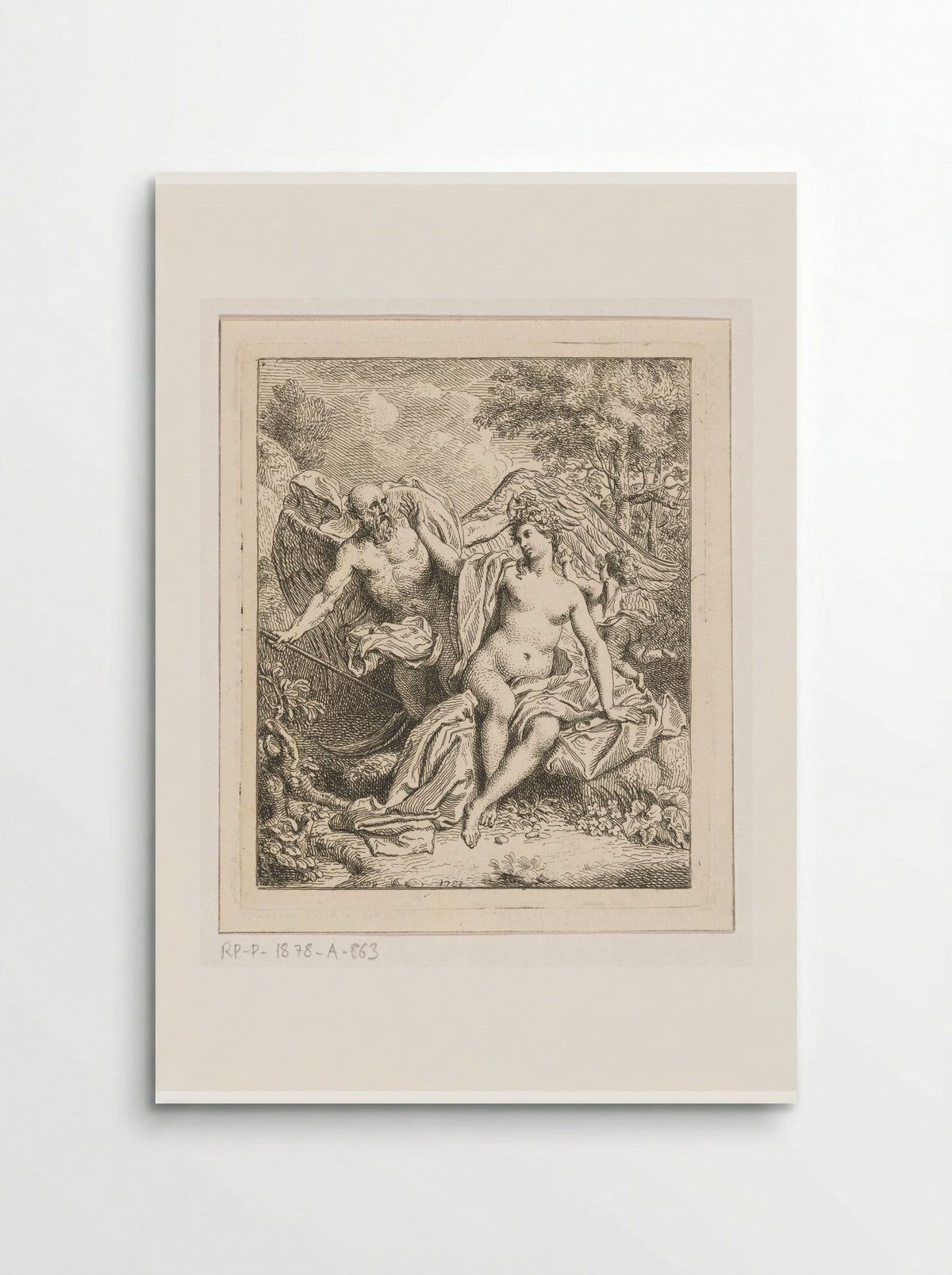 Vader Tijd onthult de Waarheid - Louis Fabritius Dubourg - Poster
