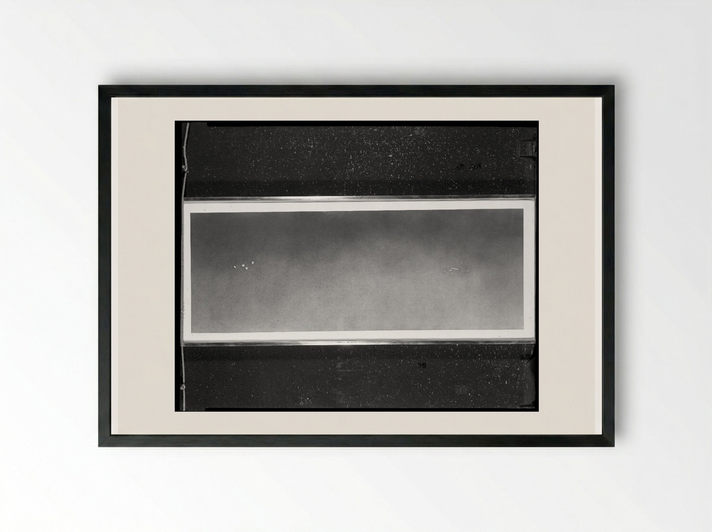 Valiums, Splinters - Edward Ruscha - Framed Print Black