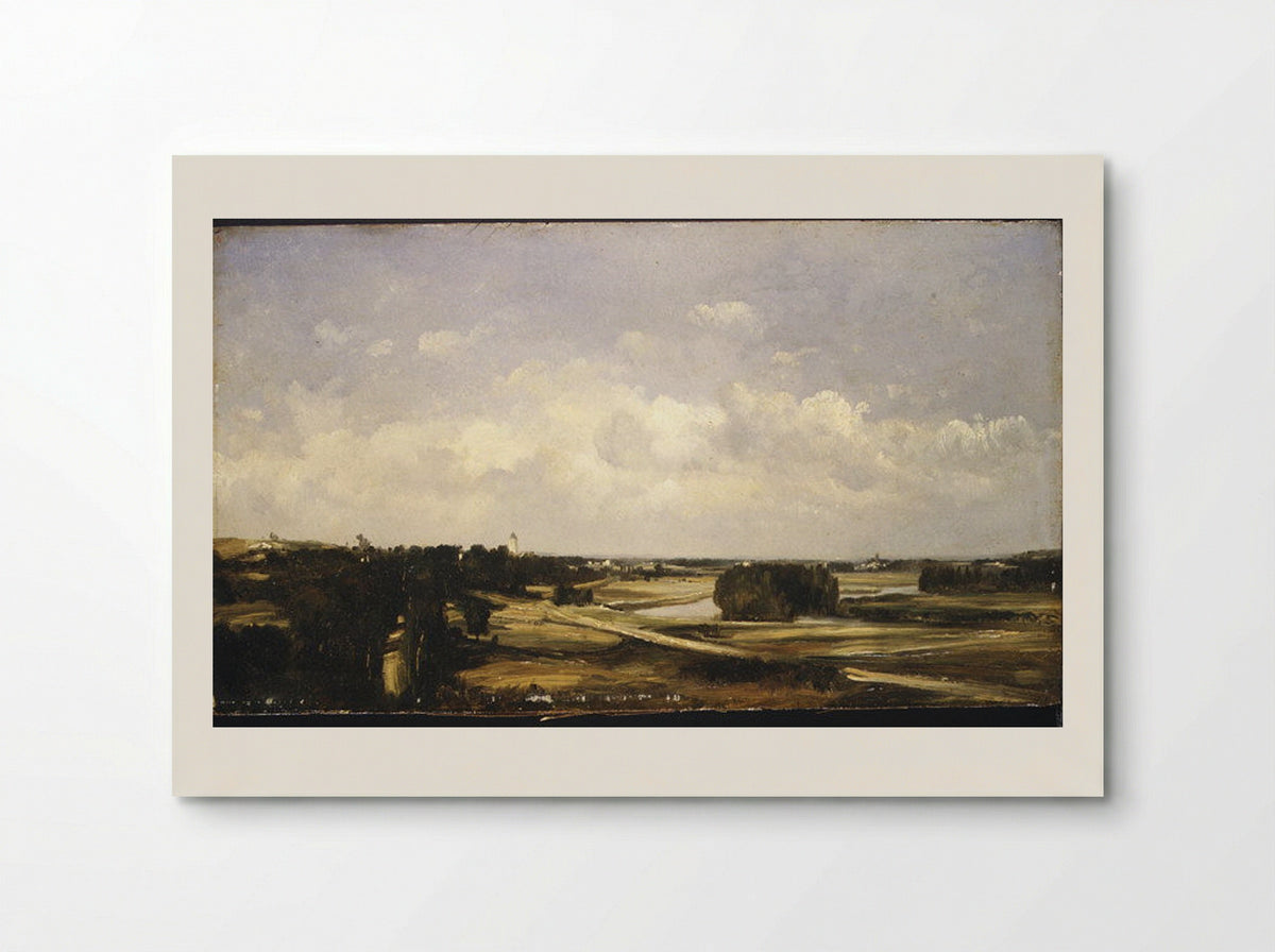 Valley of the River Loire - Jules Dupré - Poster