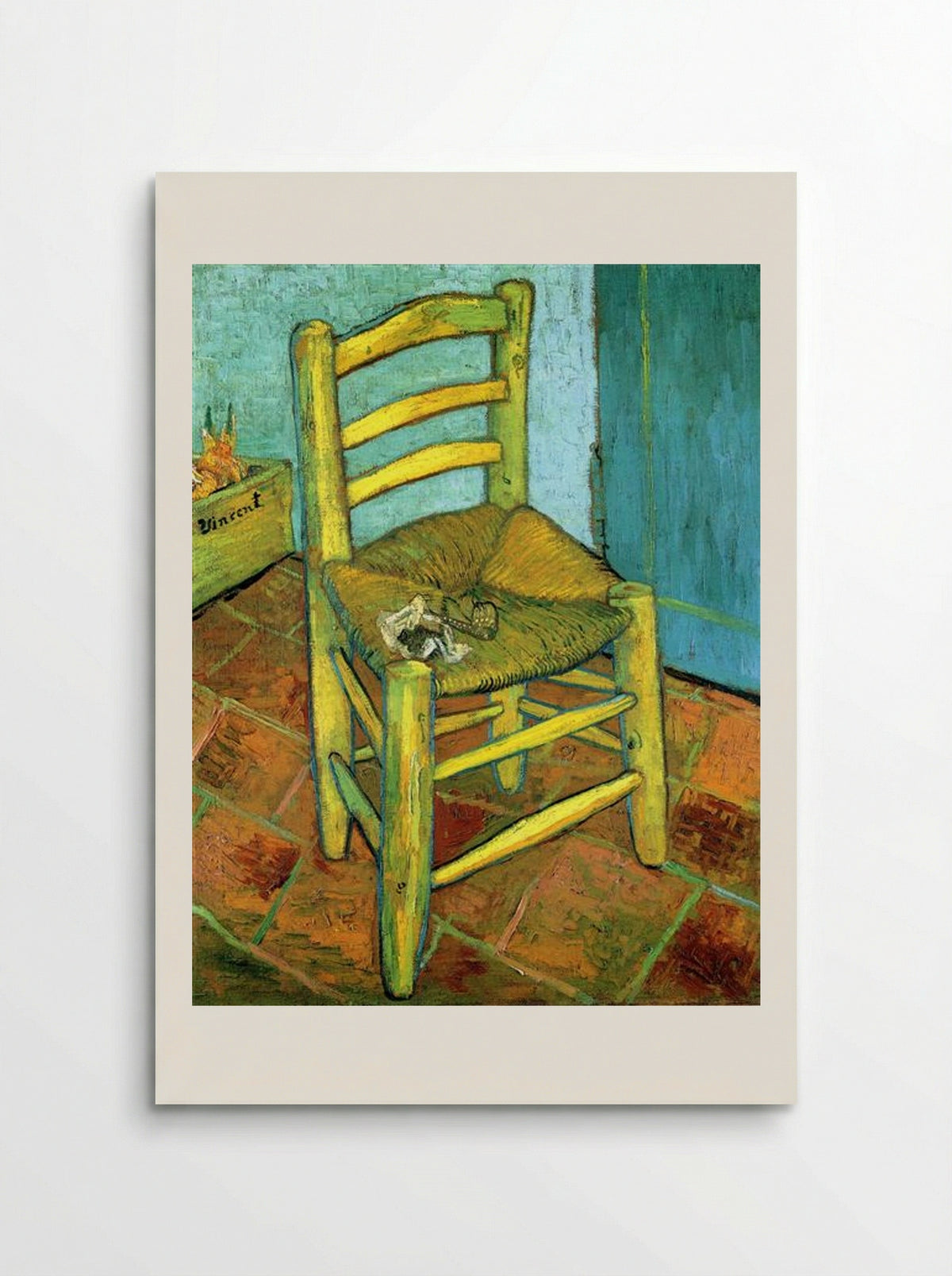 Van Gogh's Chair - Vincent van Gogh - Poster