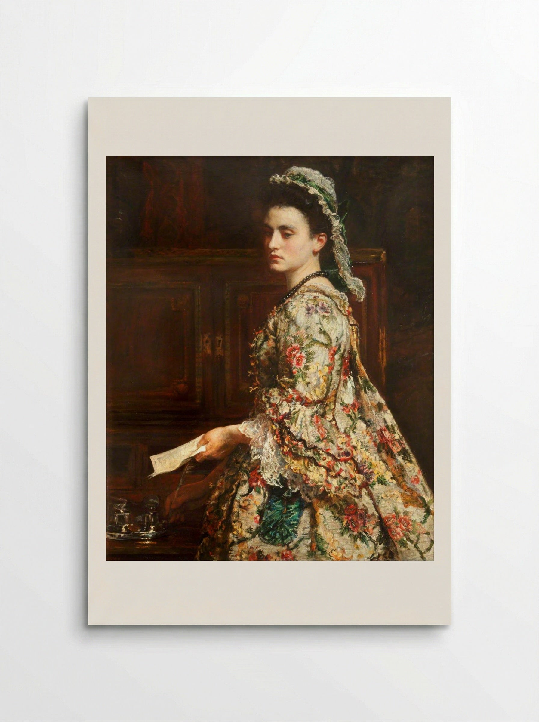 Vanessa - John Everett Millais - Poster