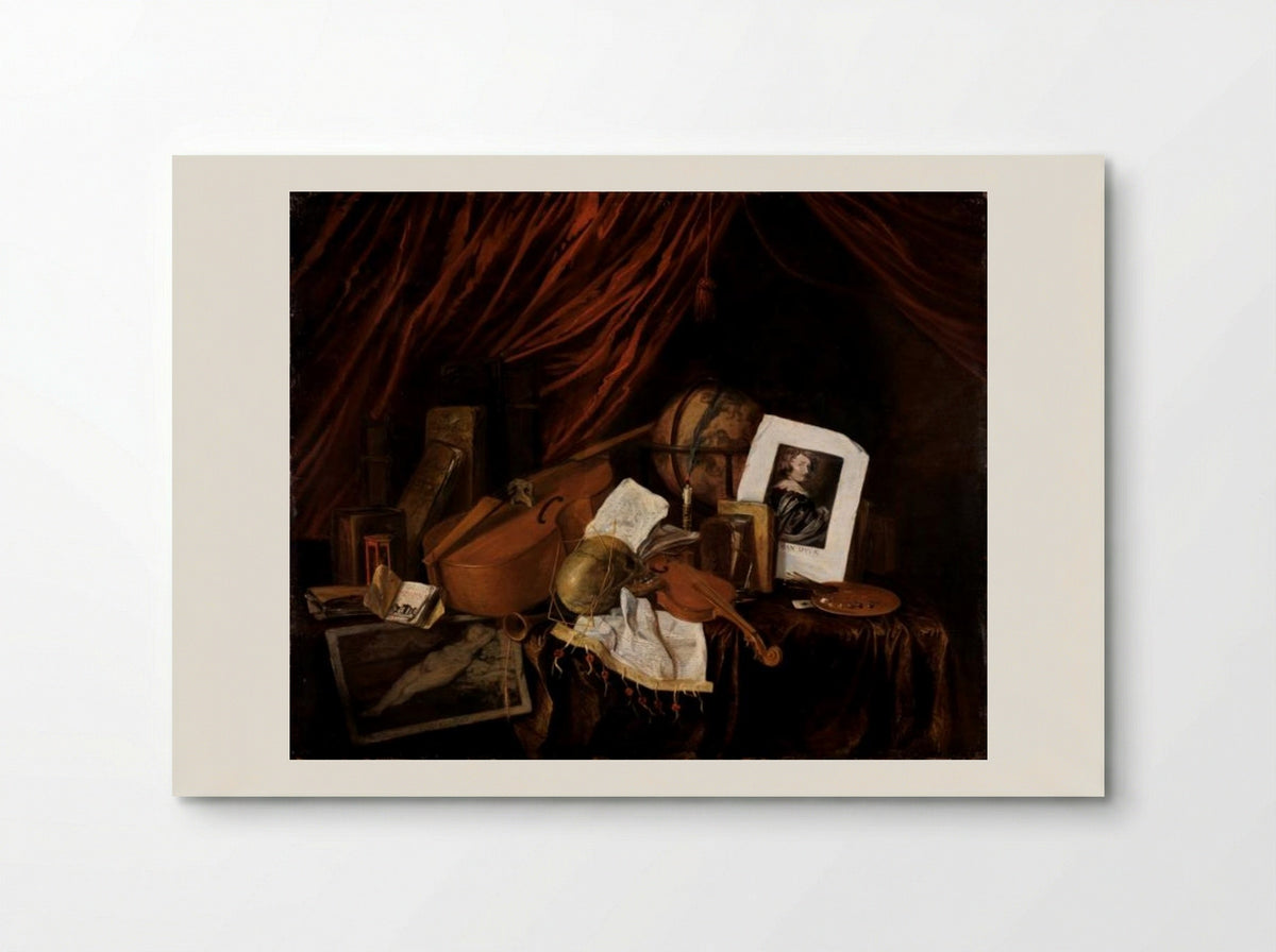 Vanitas Still Life - Jacques de Claeuw - Poster