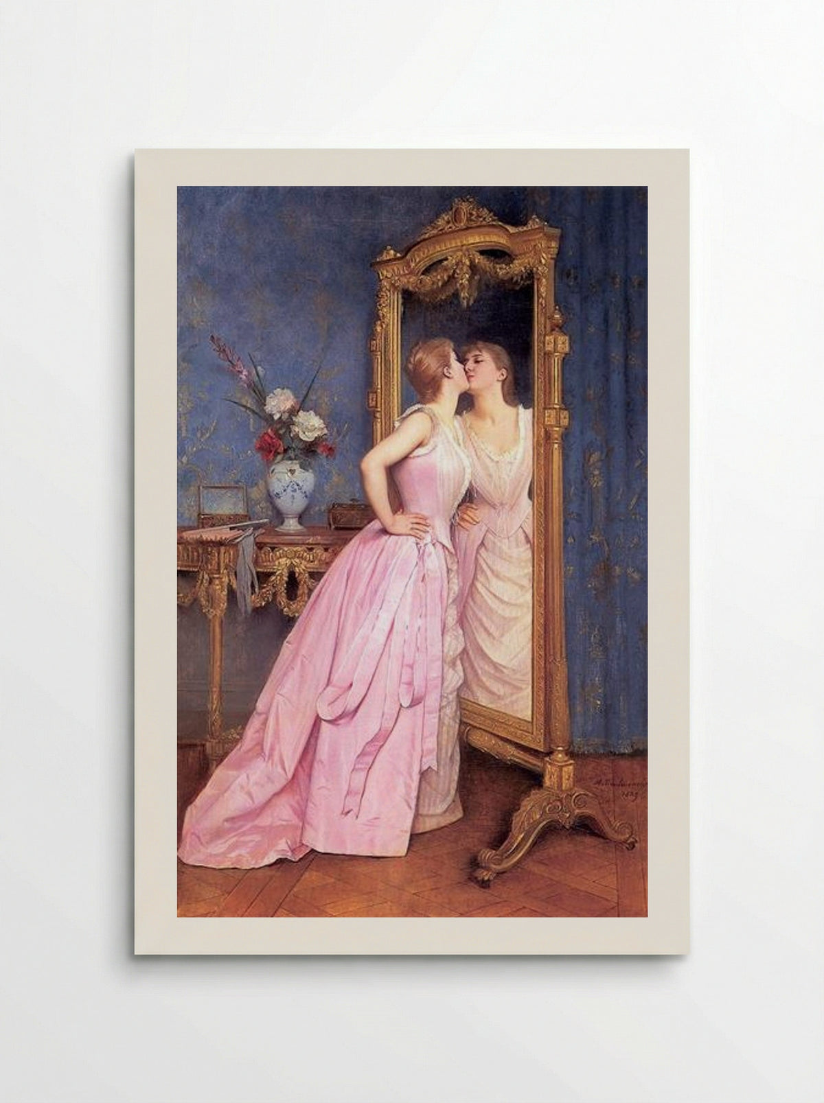 Vanity - Auguste Toulmouche - Poster