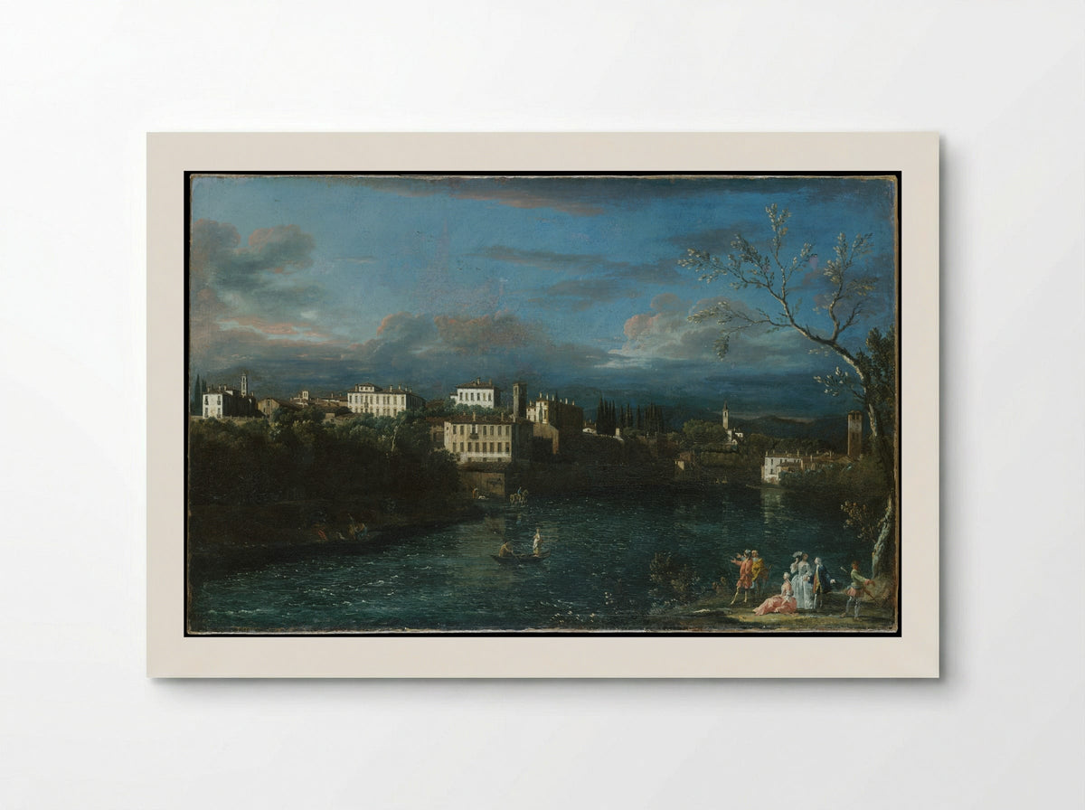 Vaprio d'Adda - Bernardo Bellotto - Poster