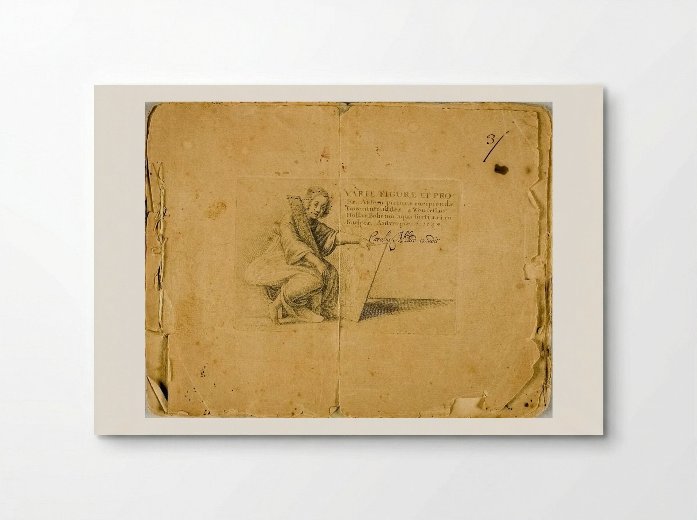 Varie figurae et probae - Wenceslaus Hollar - Poster