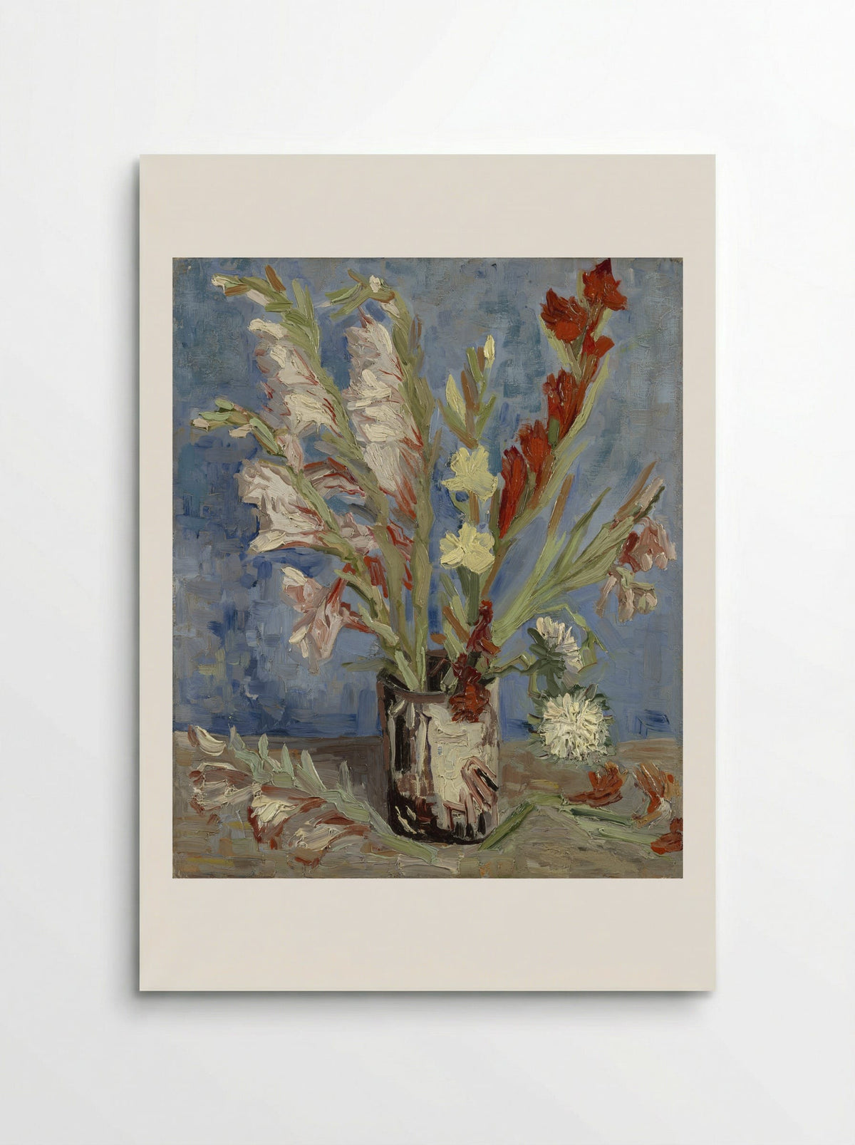 Vase with Gladioli - Vincent van Gogh - Poster