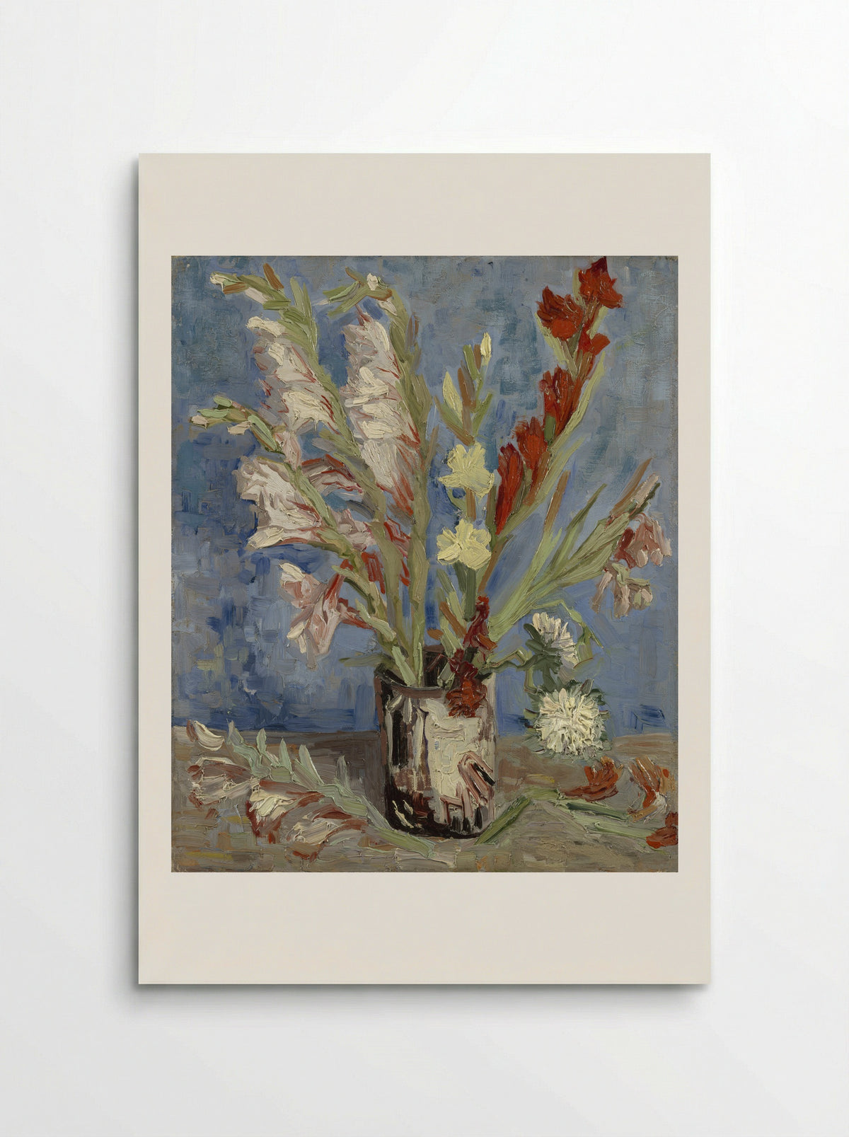 Vase with Gladioli - Vincent van Gogh - Poster