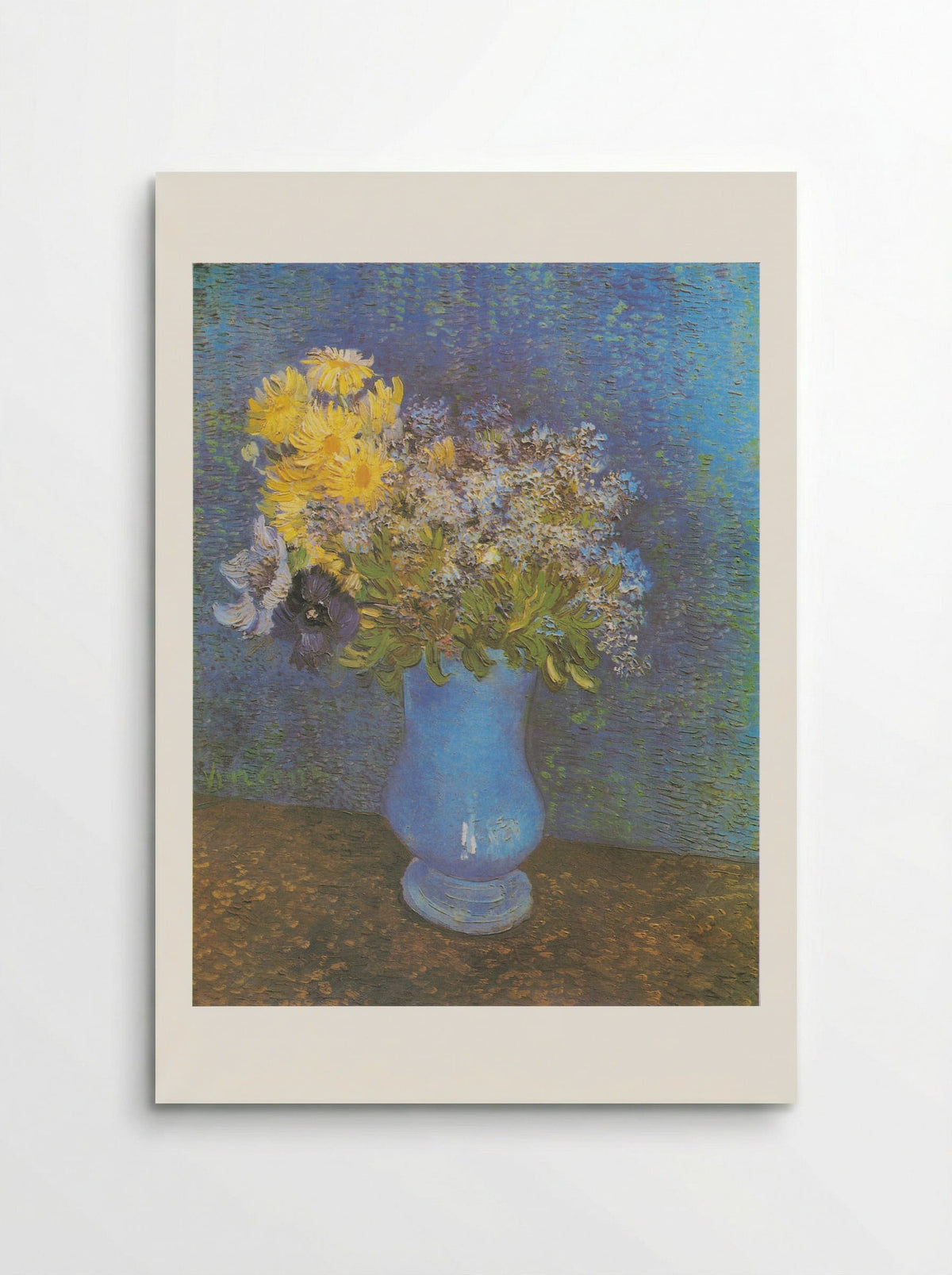 Vase with Lilacs, Daisies and Anemones - Vincent van Gogh - Poster