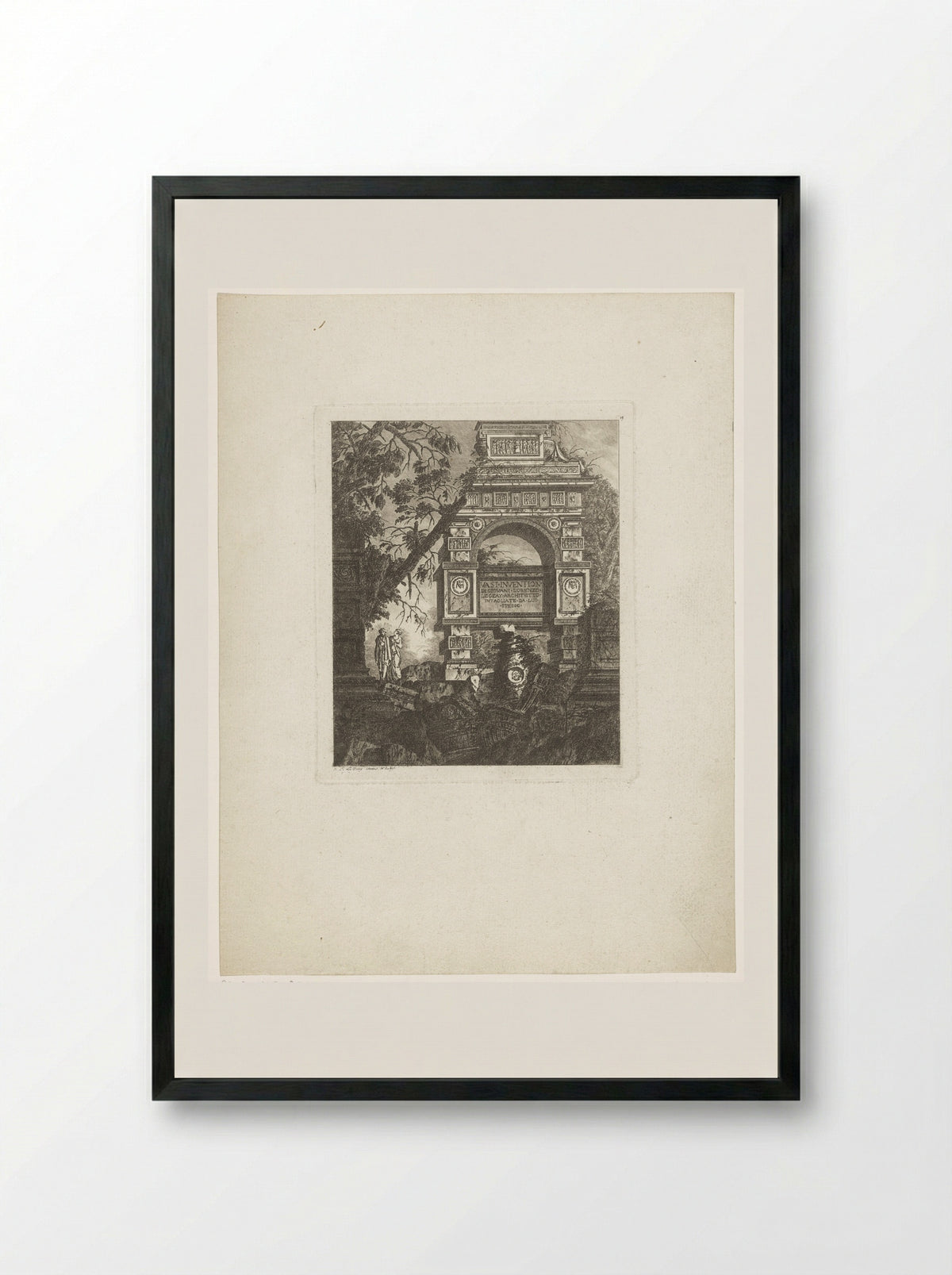 Vasi inventione - Jean Laurent Legeay - Framed Print Black