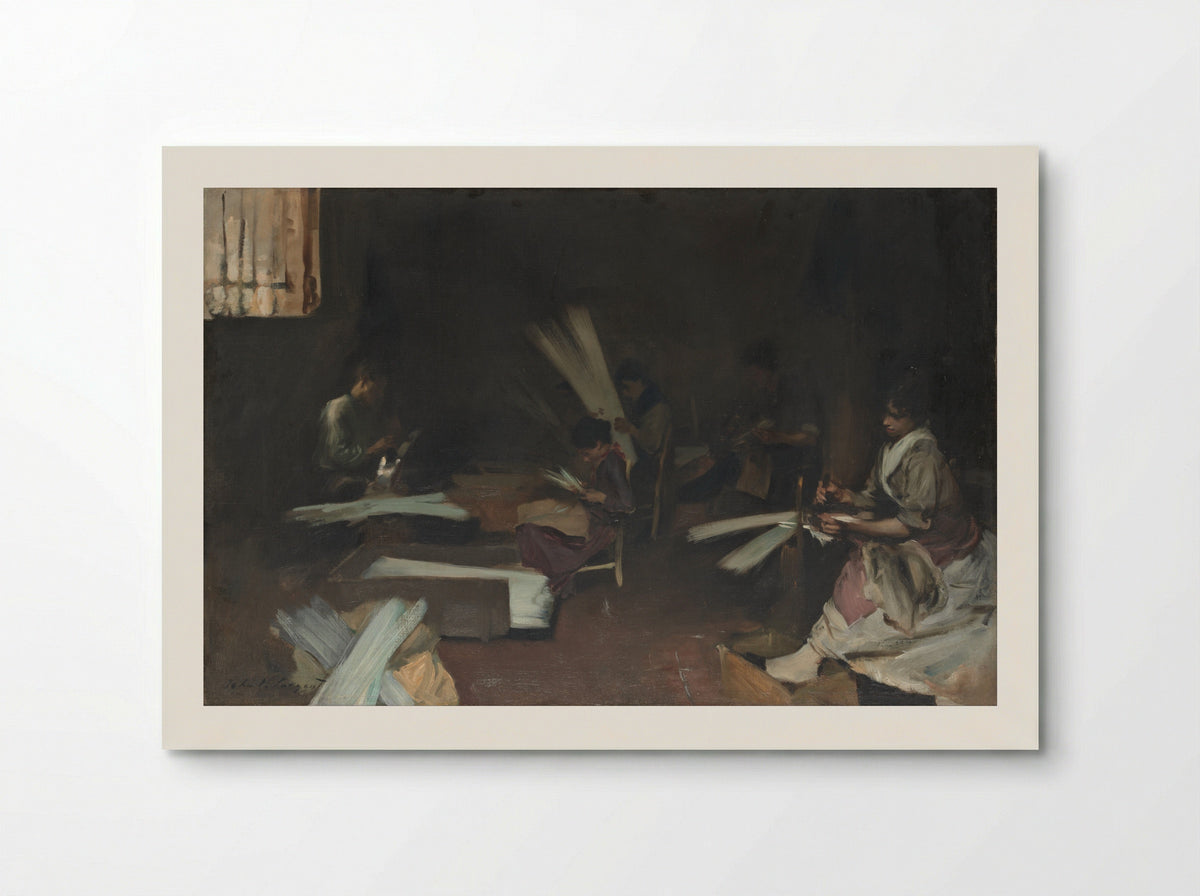 Venetian Glass Workers - John Singer Sargent - Poster