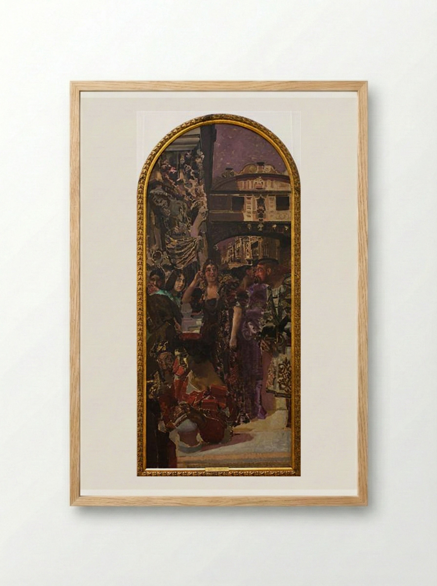 Venice - Mikhail Vrubel - Framed Print Wood