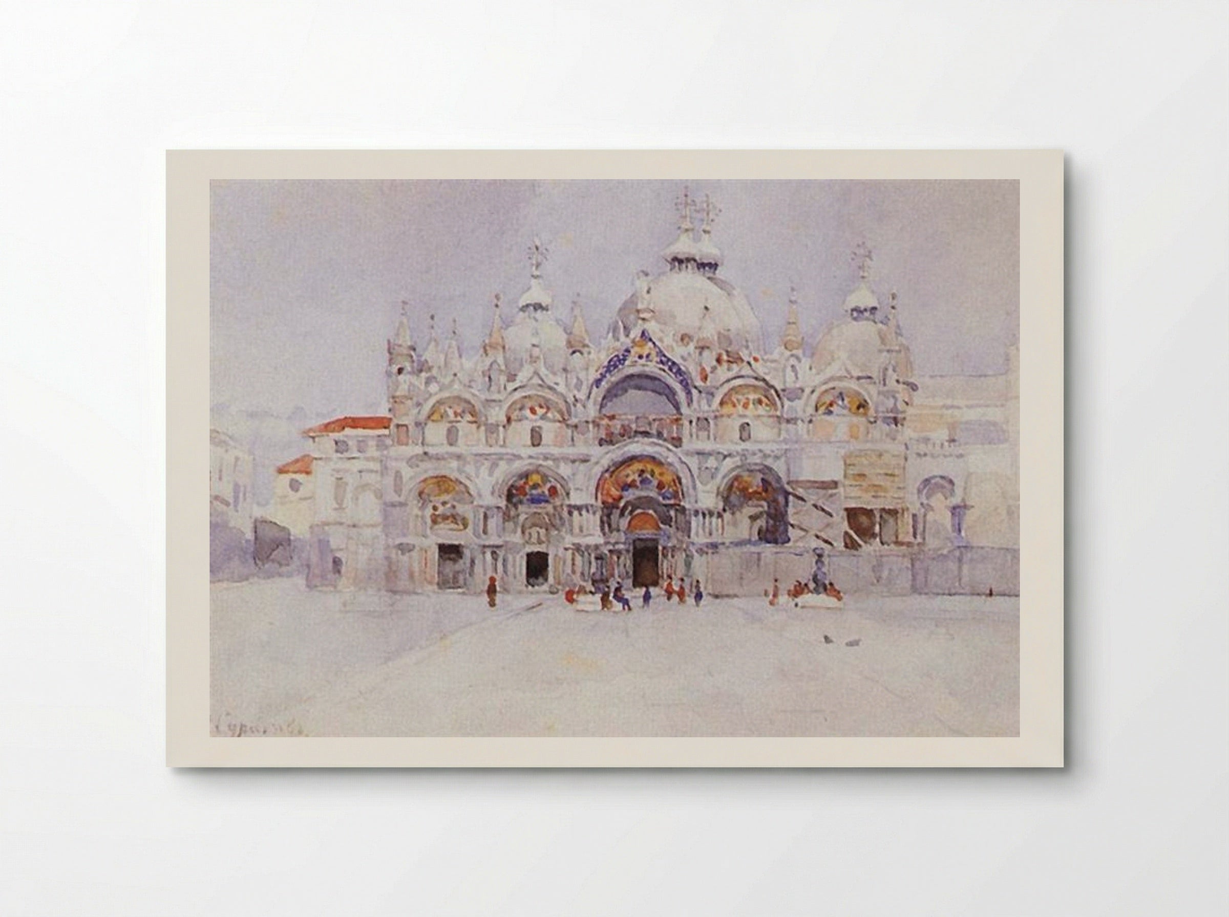 Venice. Saint Mark's Basilica - Vasily Surikov - Poster