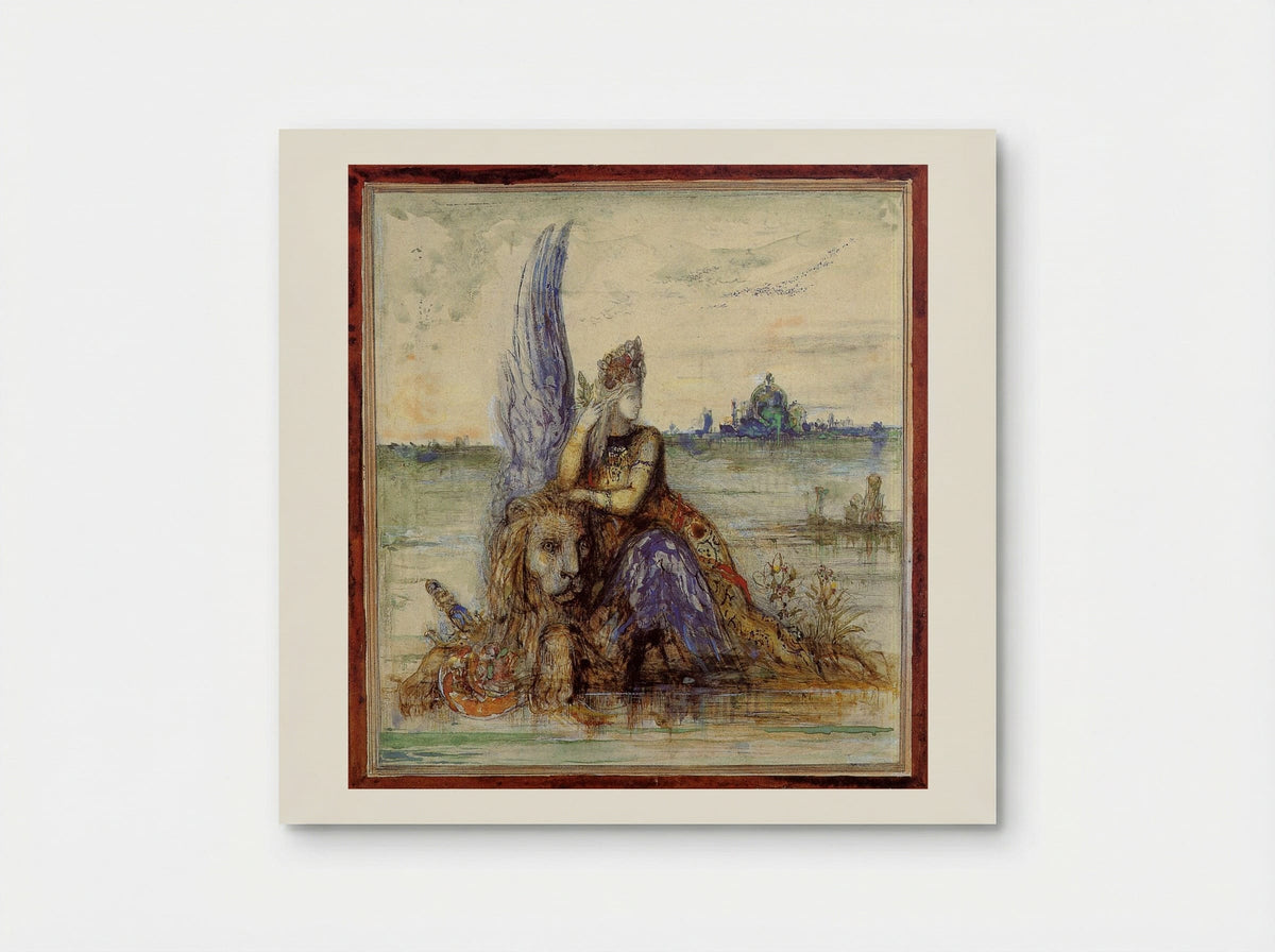 Venice - Gustave Moreau - Poster